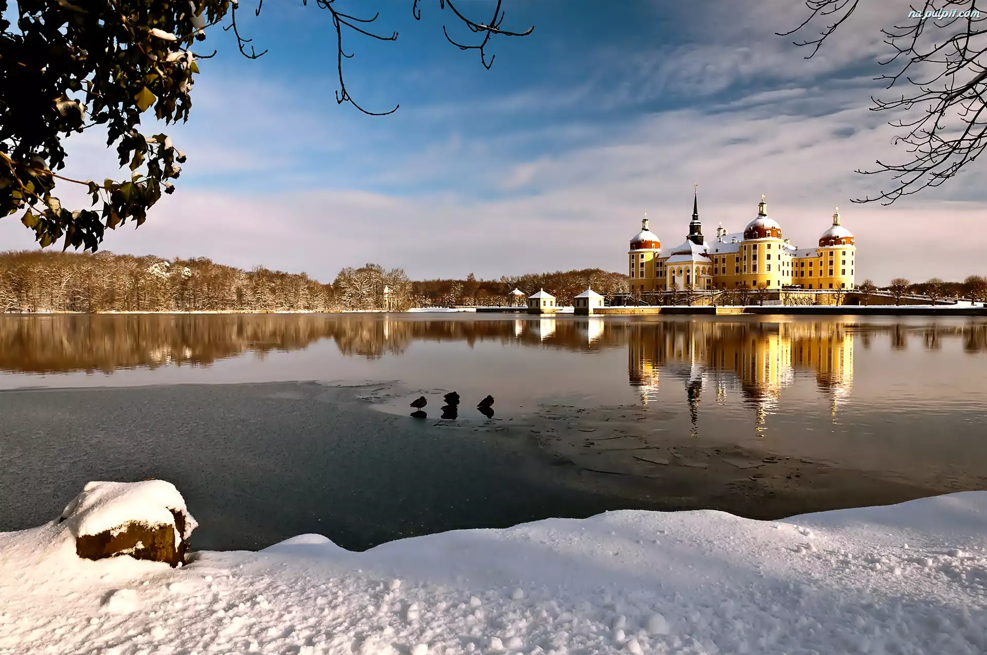 Moritzburg, Rzeka, Zamek, Niemcy