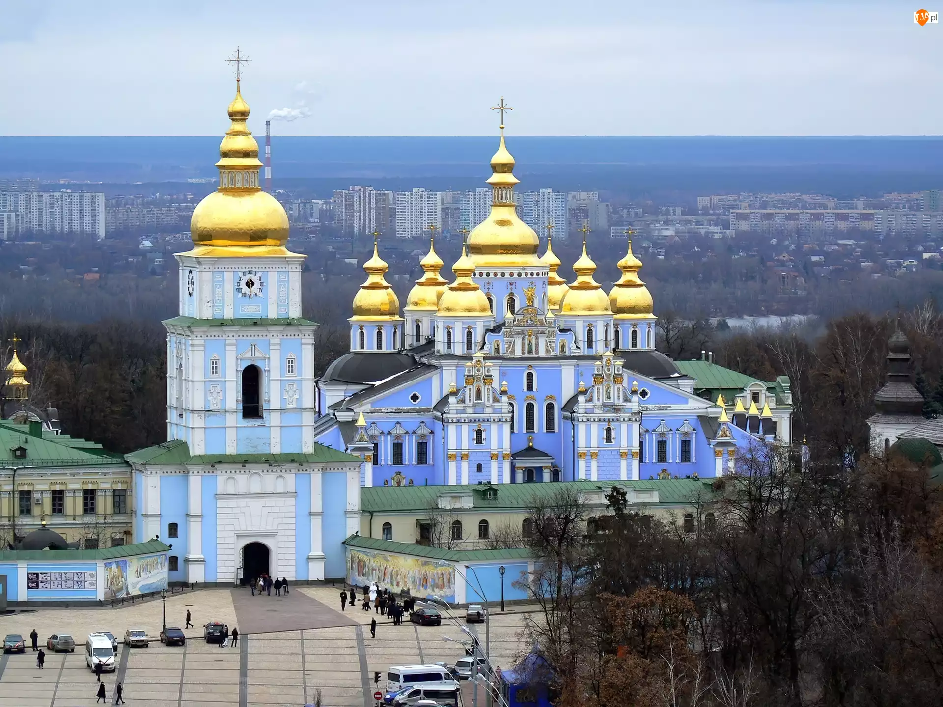Ukraina, Klasztor, Archanioła, Św. Michała, Kijów