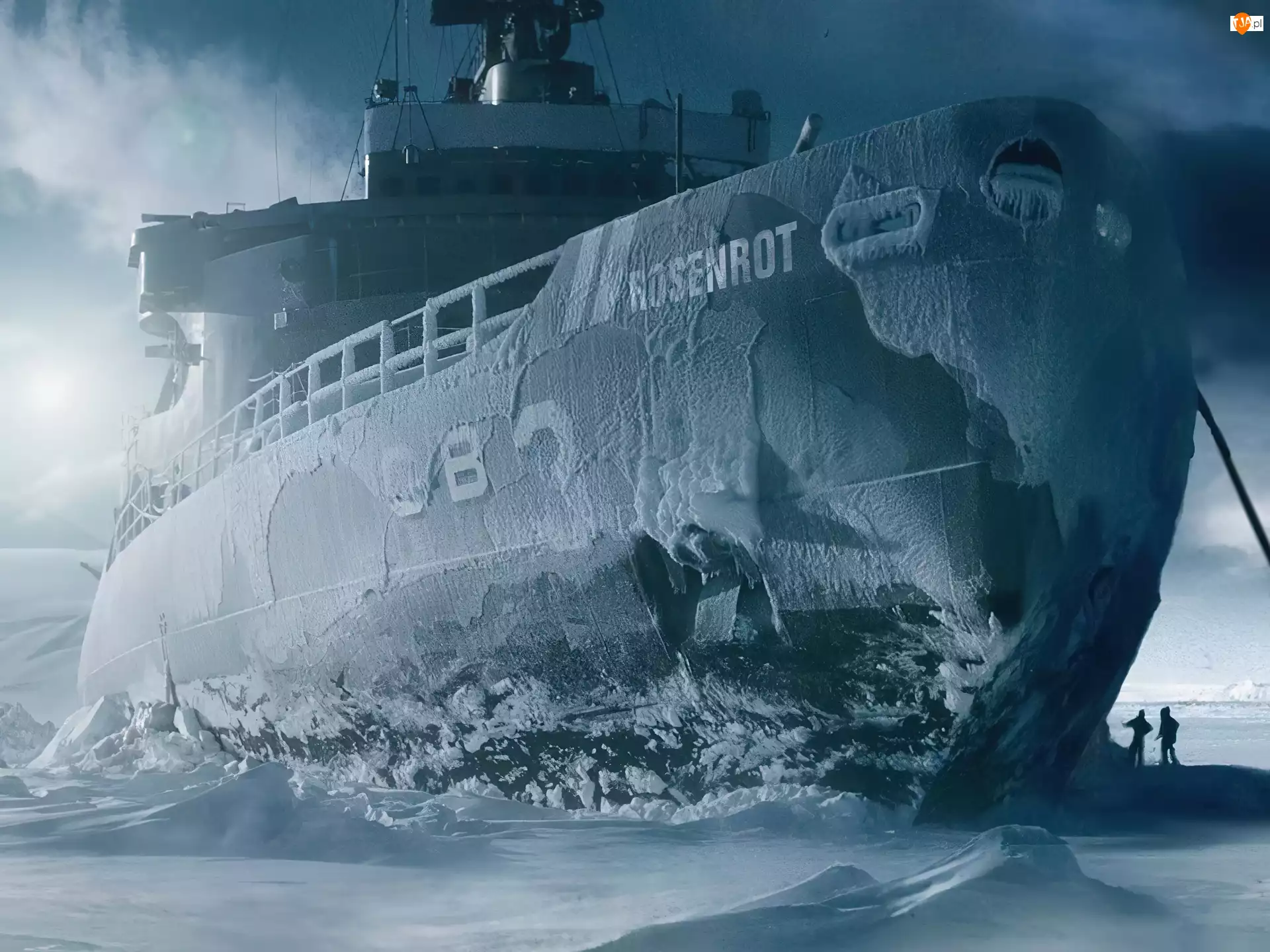Uwięziony, Rosenrot, Statek, Antarktyda