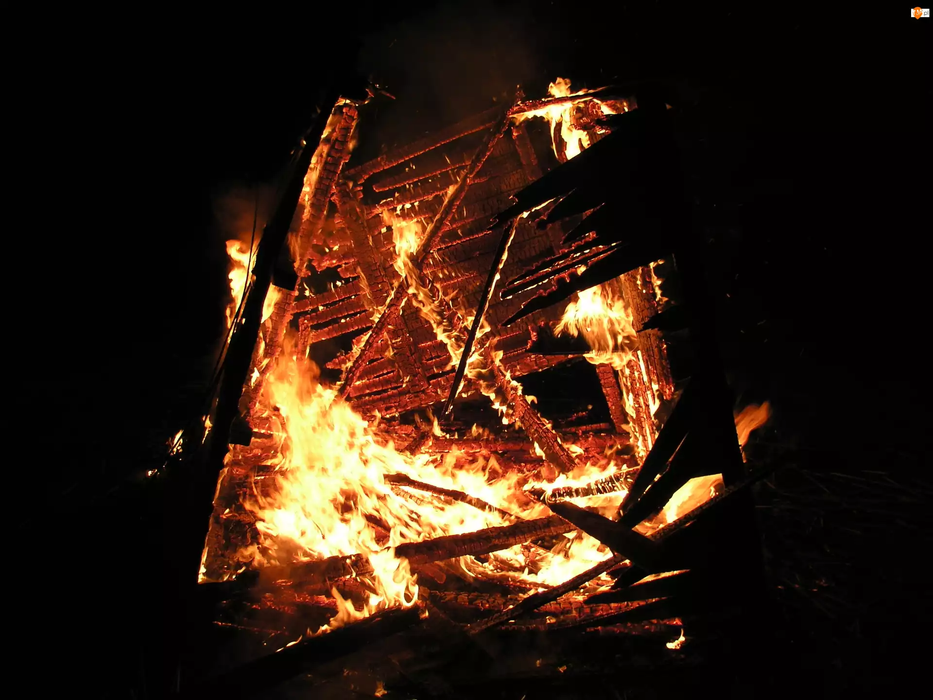 Drewno, Ogień