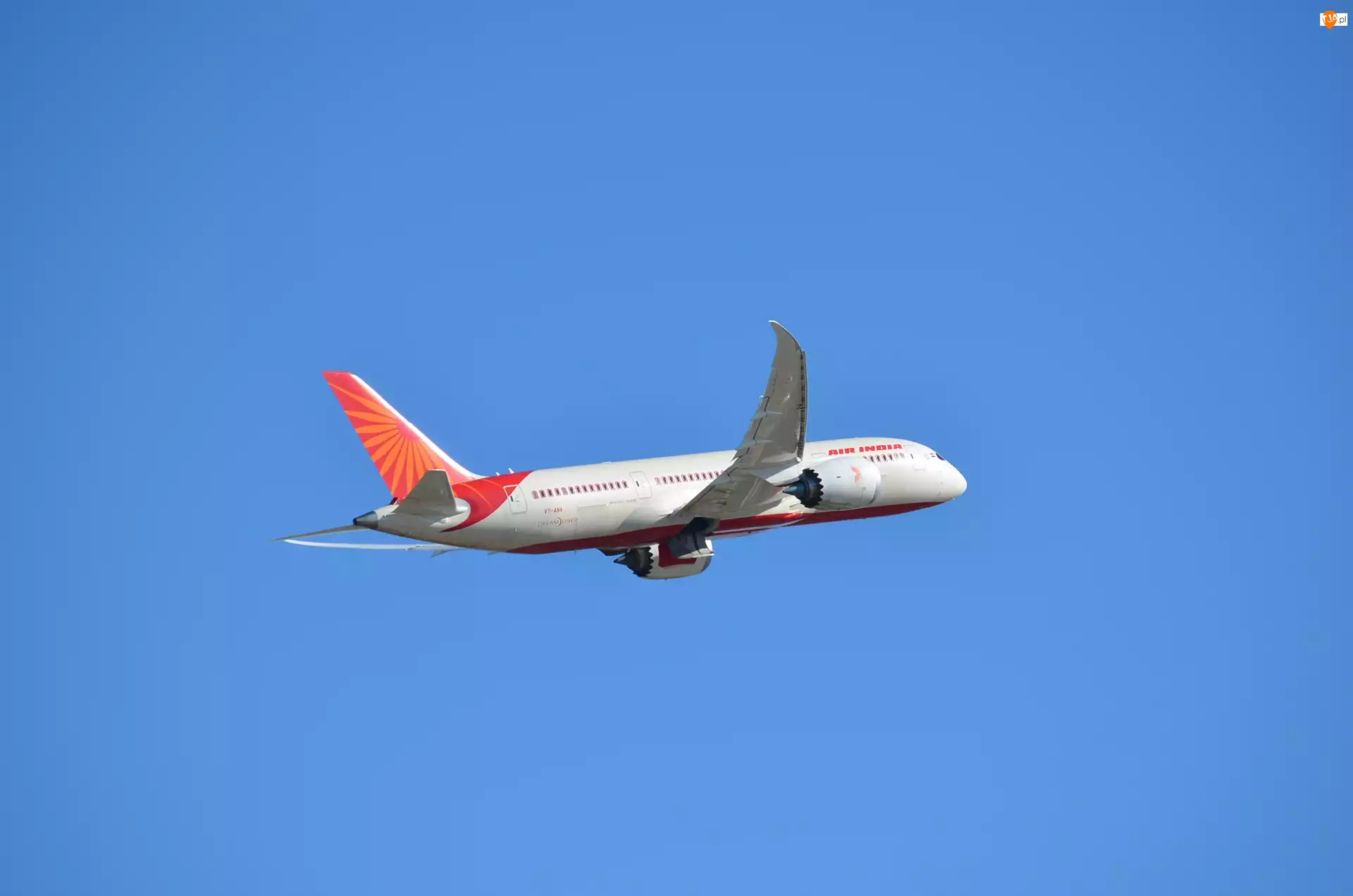 Samolot, Air India, Boeing 787-8, Dreamliner