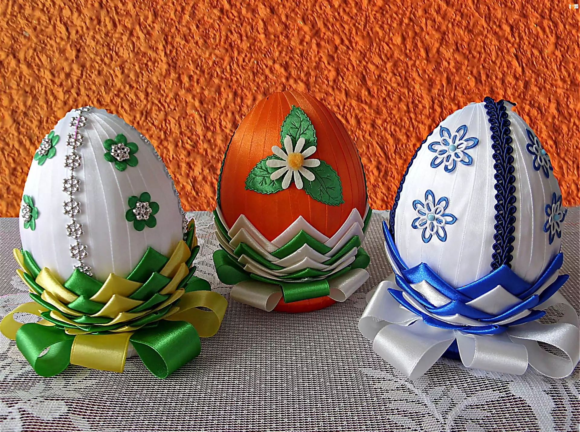 Kolorowe Jajka, Wielkanoc, Ozdobne
