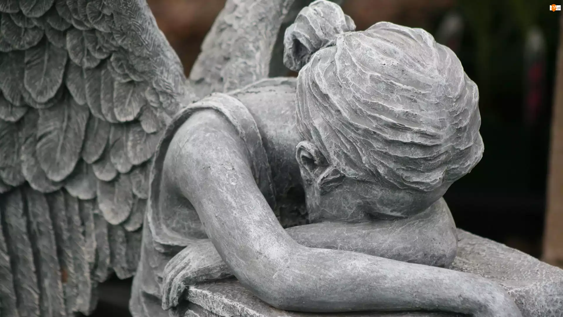 Anioł, Posąg, Płaczący