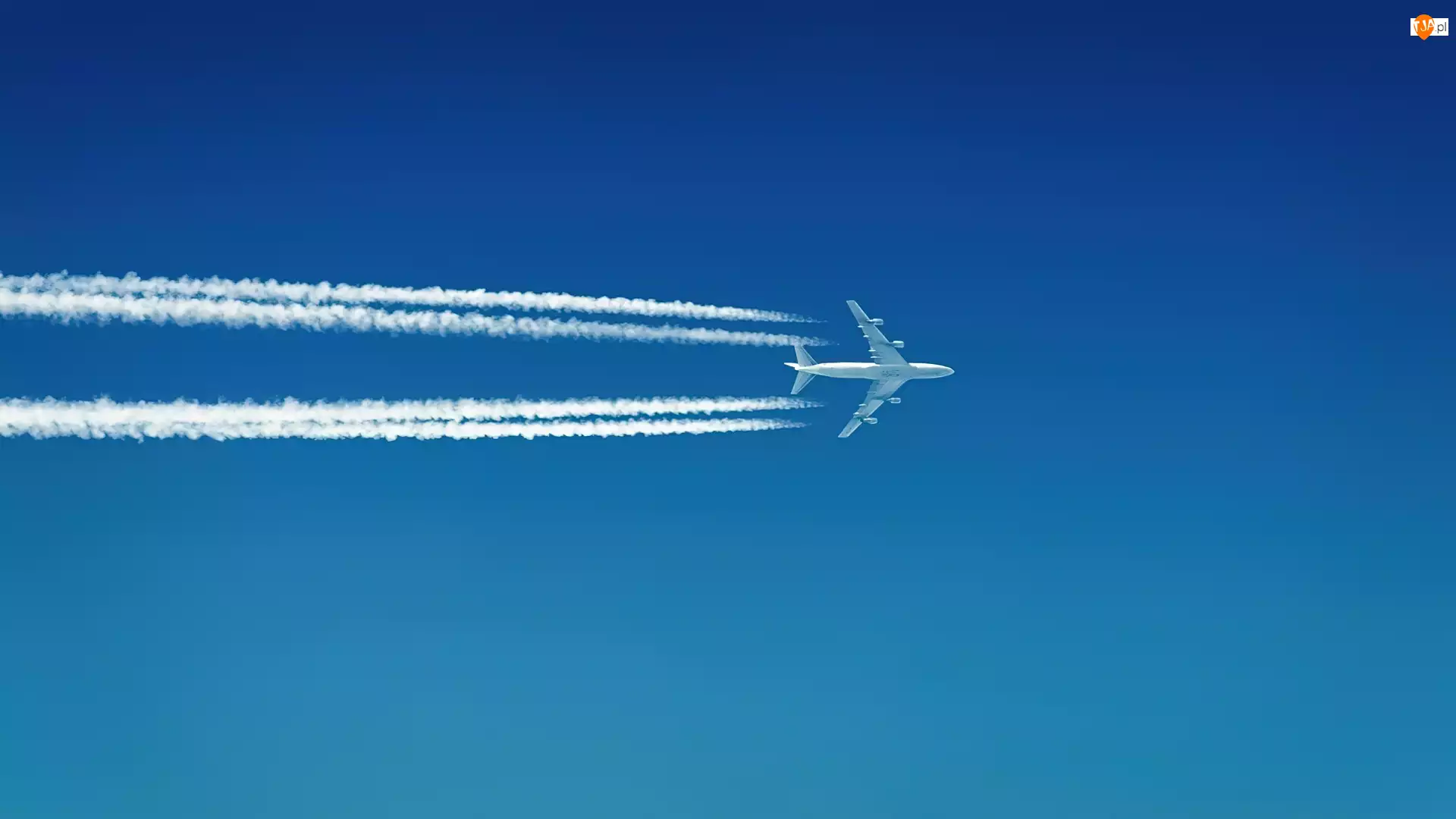 Niebo, Samolot