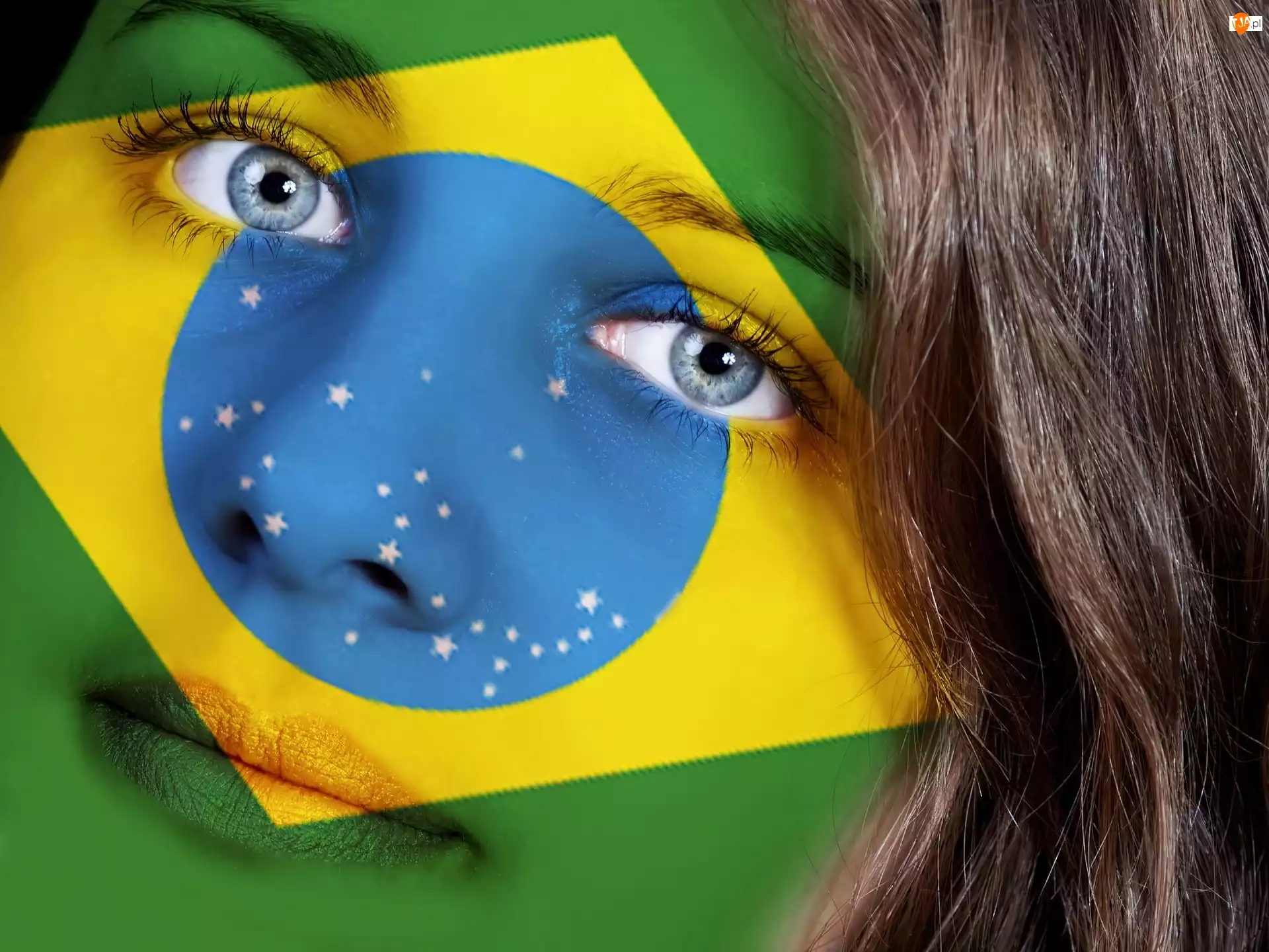 Flaga, Brazylijska, Mistrzostwa, 2014, Kobieta, Świata