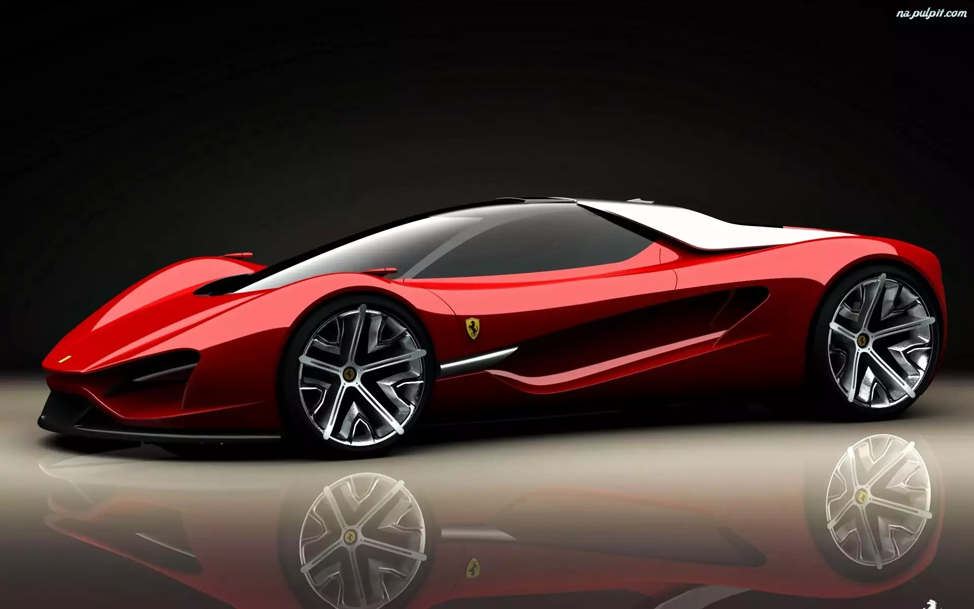 Czerwony, Ferrari, Enzo 456