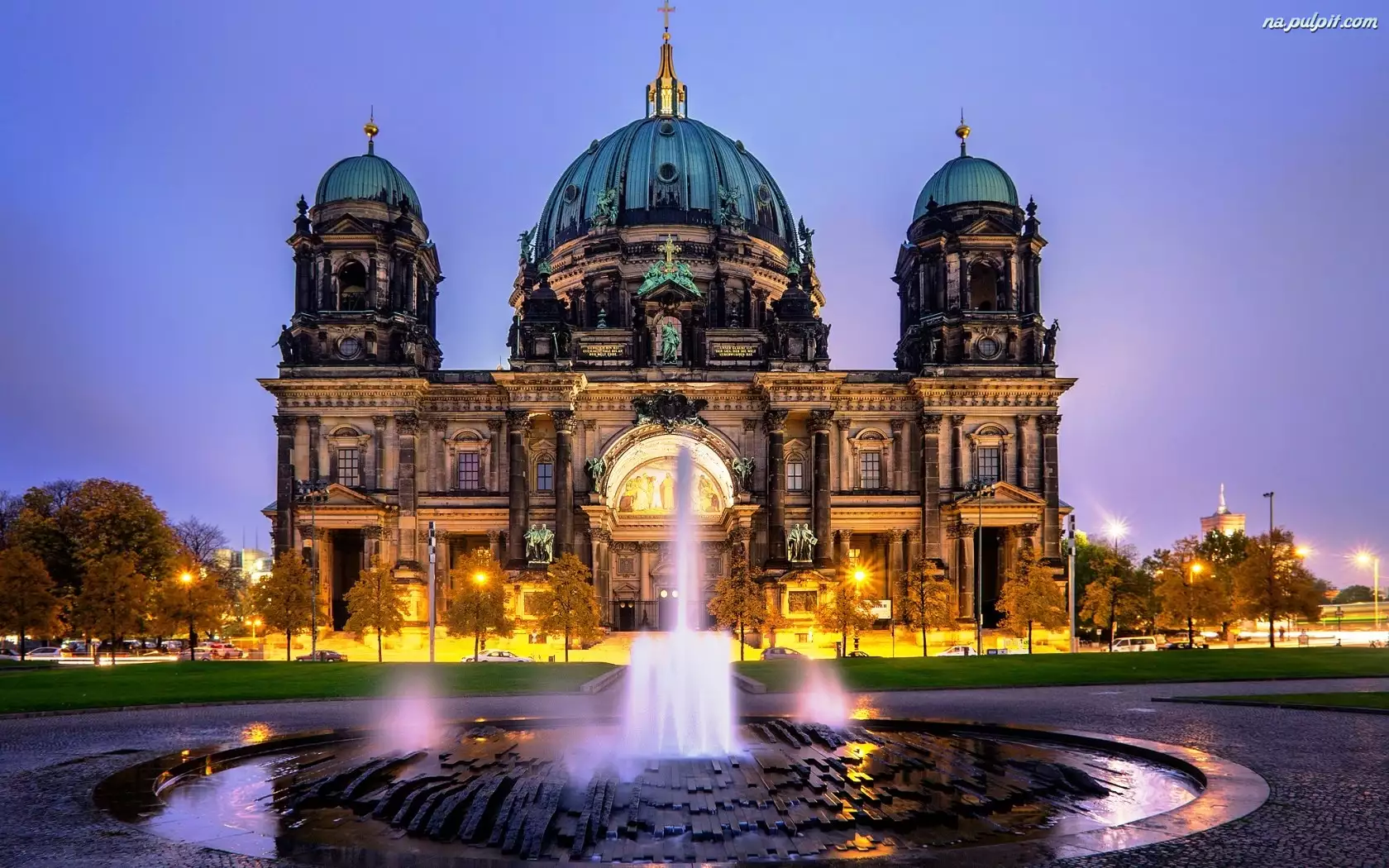 Katedra, Niemcy, Fontanna, Berlin