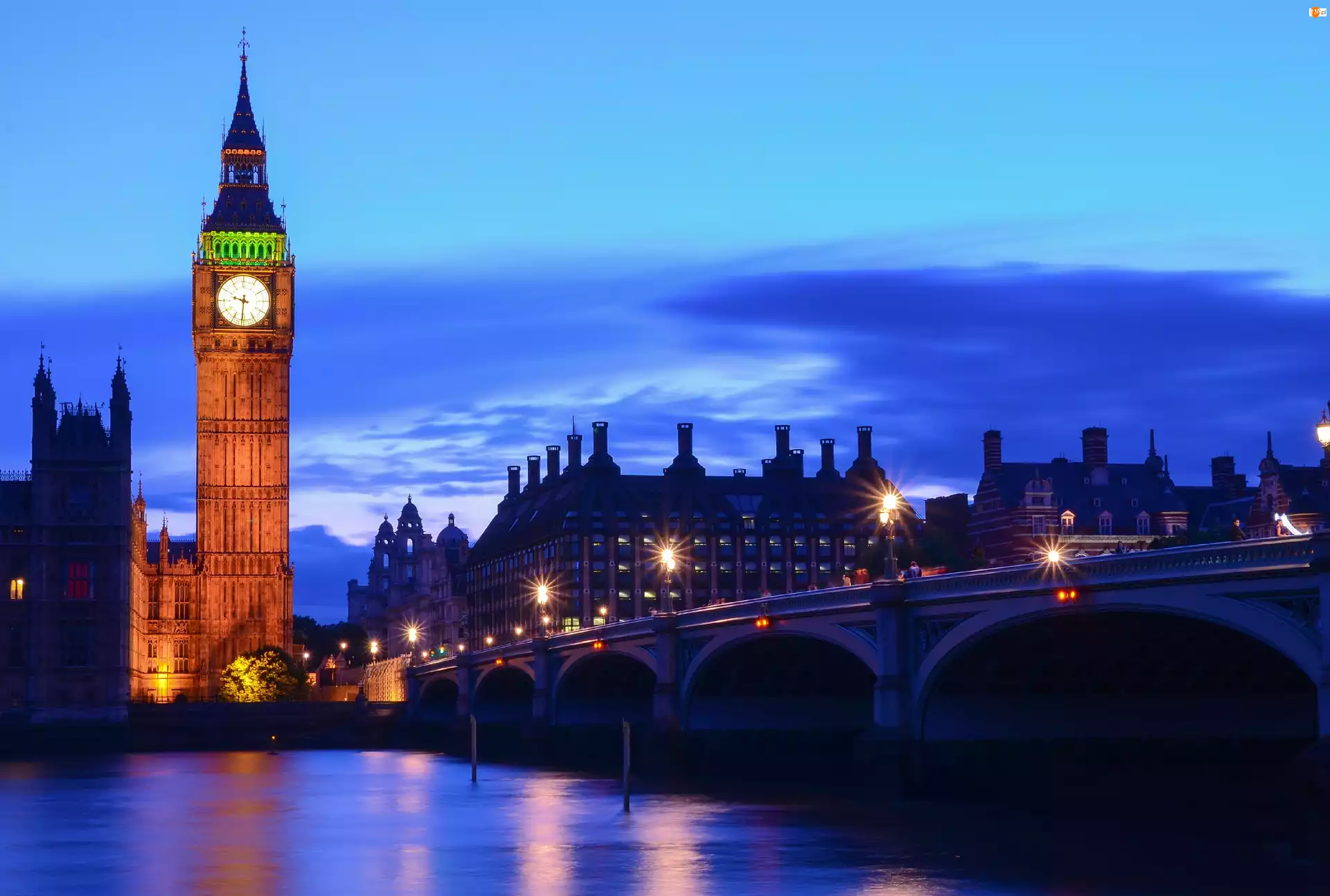 Big Ben, London, Westminster Palace, Westminster Bridge