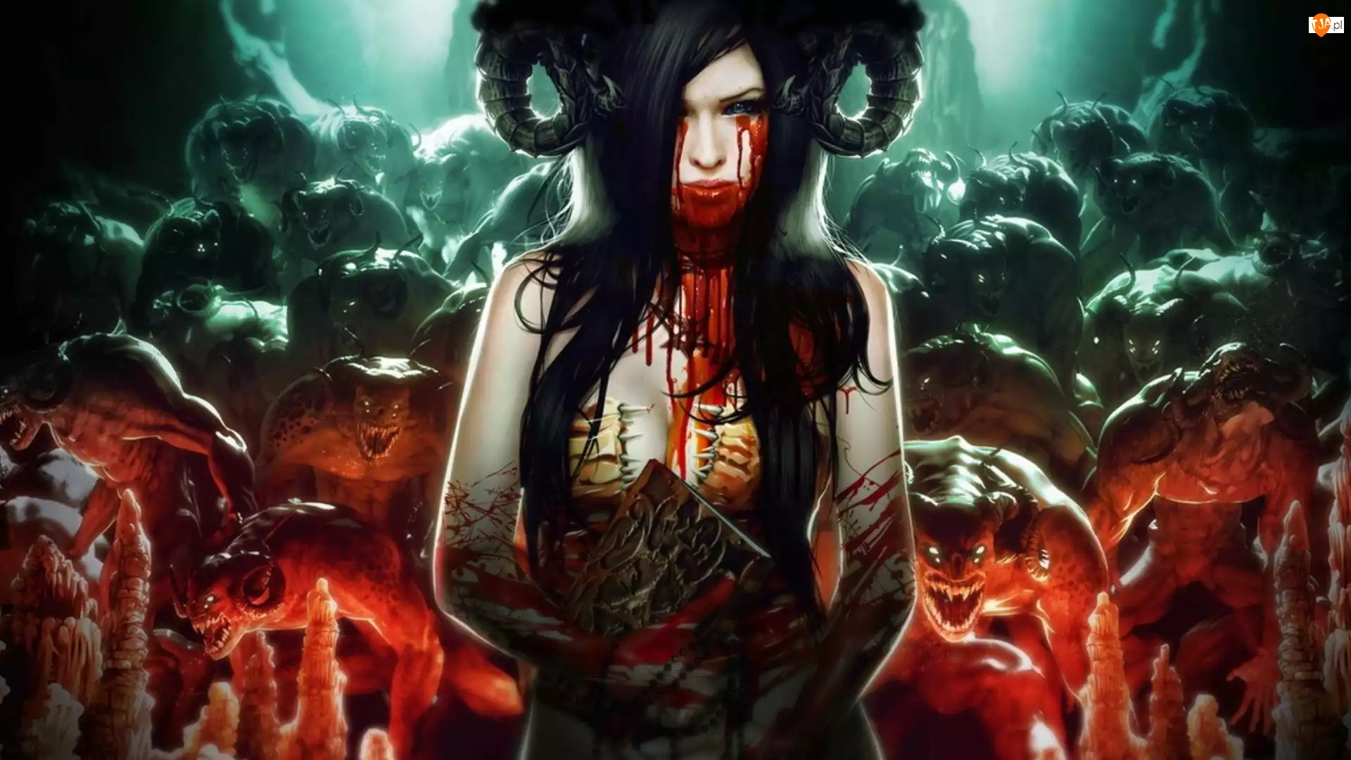 Demony, Kobieta, Krew