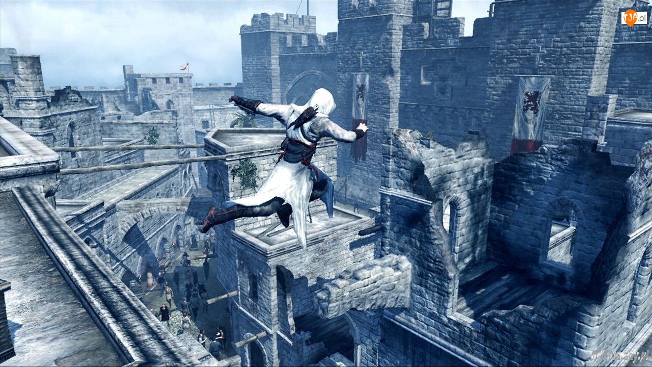 Zamek, Assassins Creed, Skok