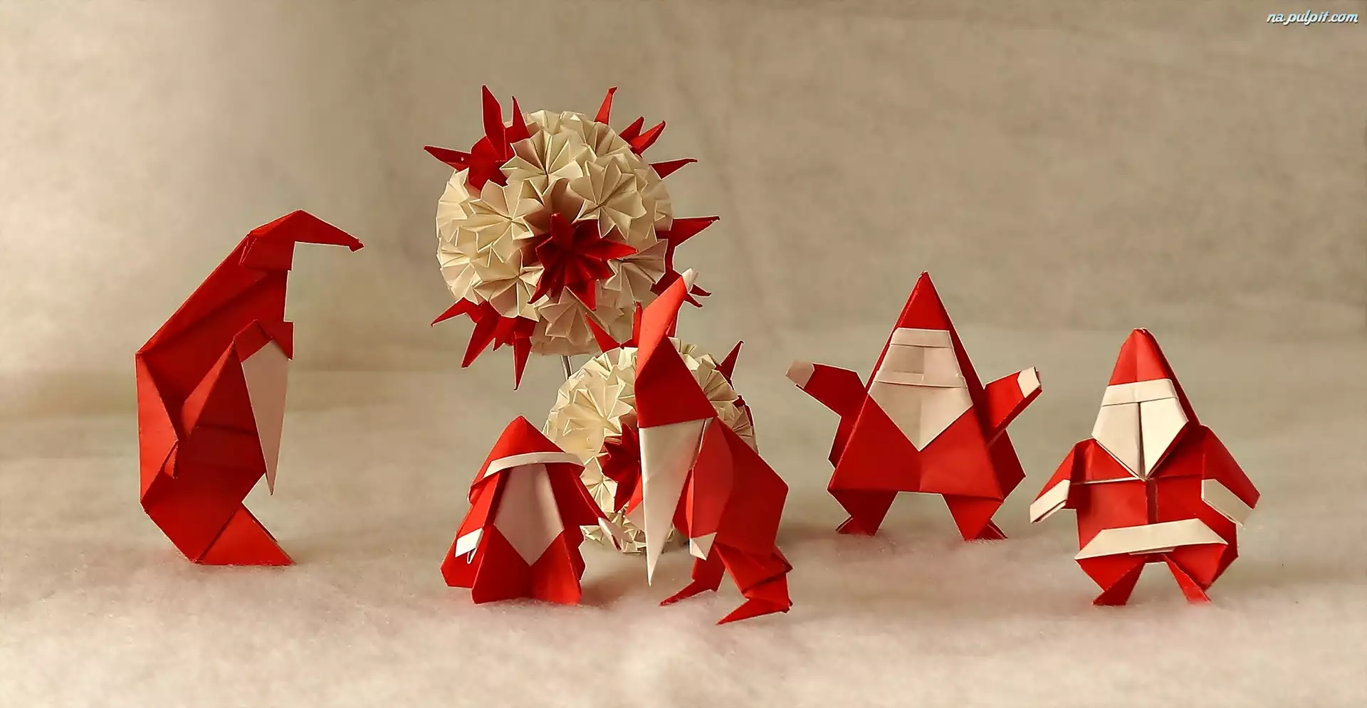 Dekoracja, Origami, Świąteczna