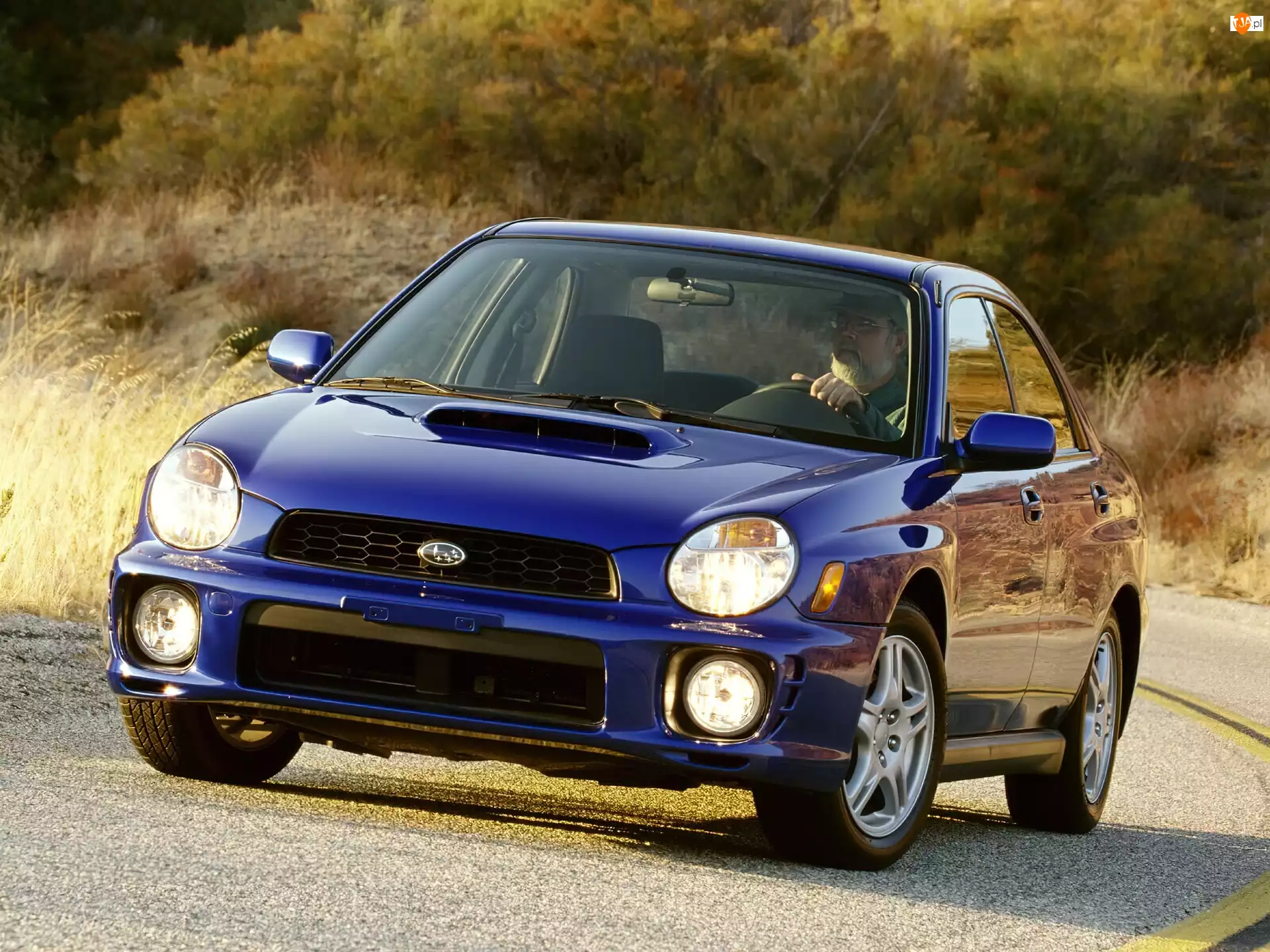 Niebieskie, Subaru Impreza