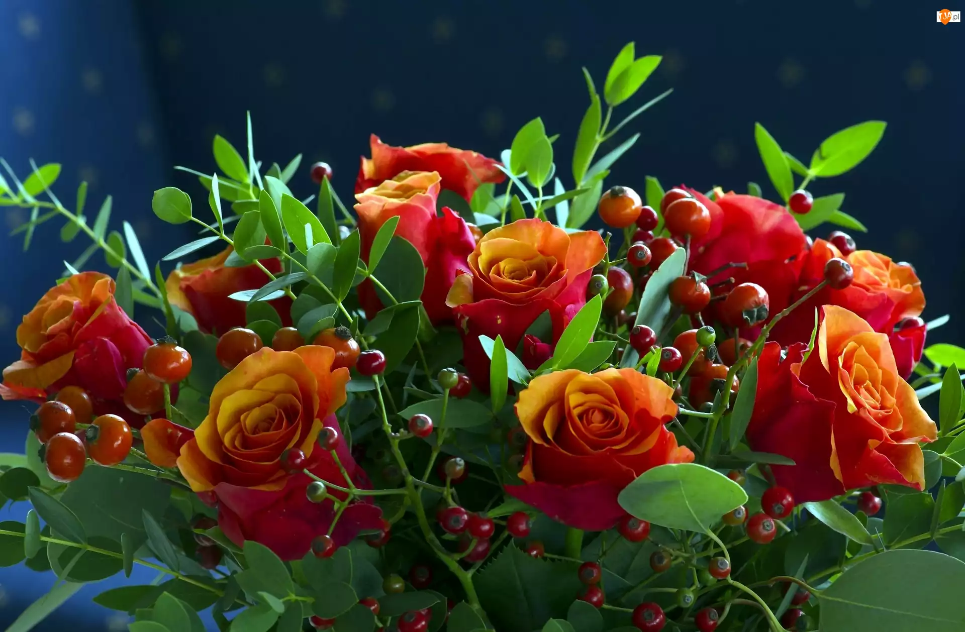 Róże, Bukiet Kwiatów