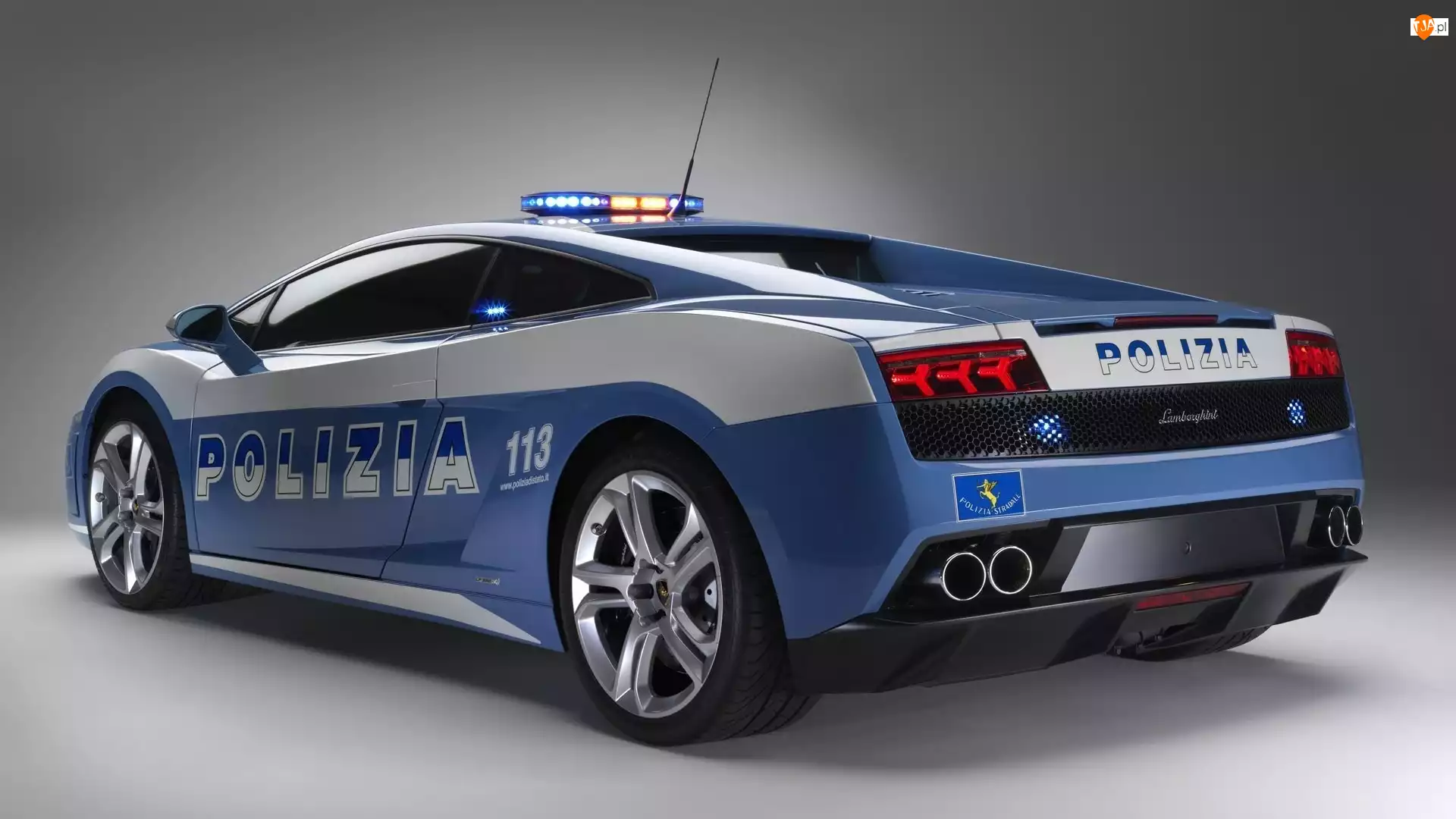 Lamborghini Gallardo, Radiowóz, Policja