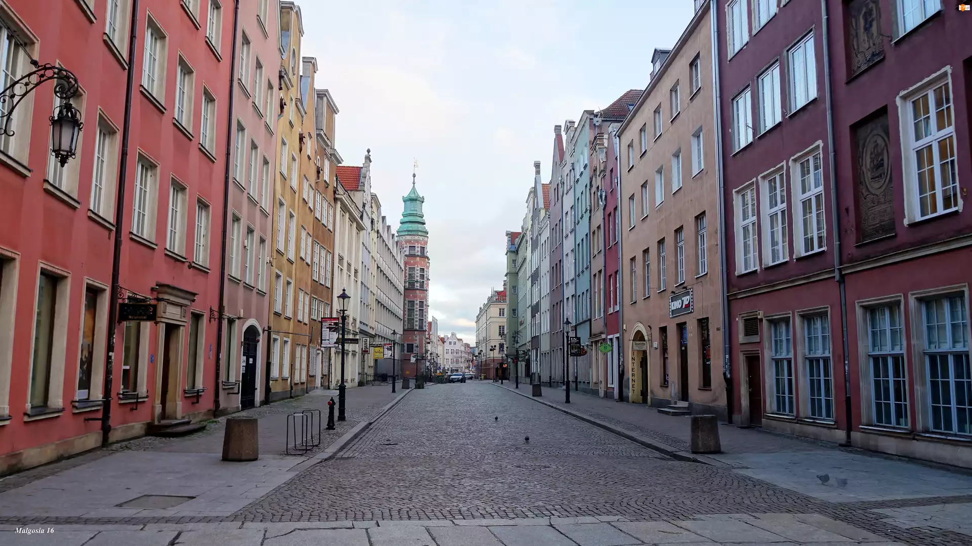 Kamienice, Gdańsk, Stare Miasto, Ulica, Zabytkowe