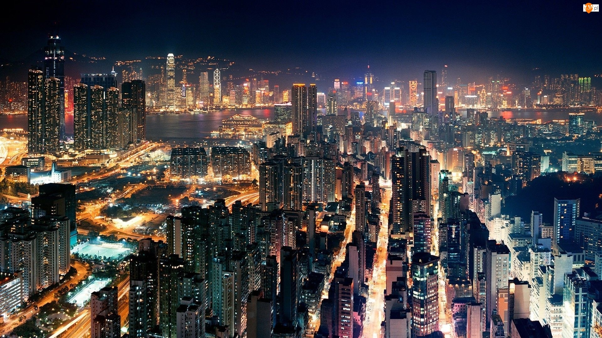 Noc, Hong Kong, Miasto