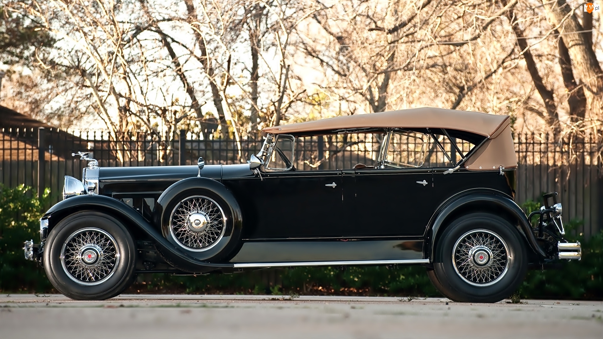 1930, Samochód, Packard, Zabytkowy, Deluxe