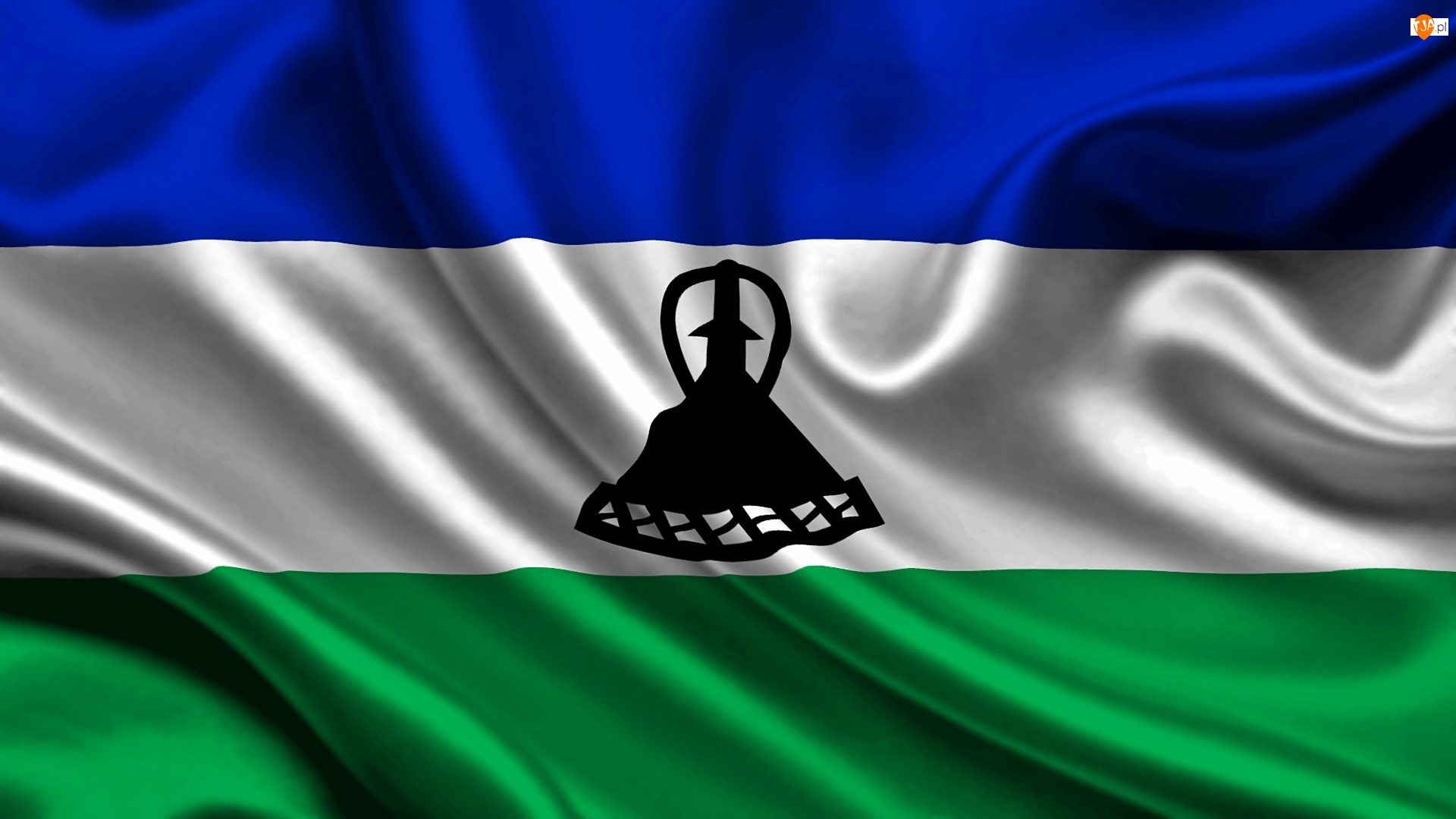 Lesotho, Flaga