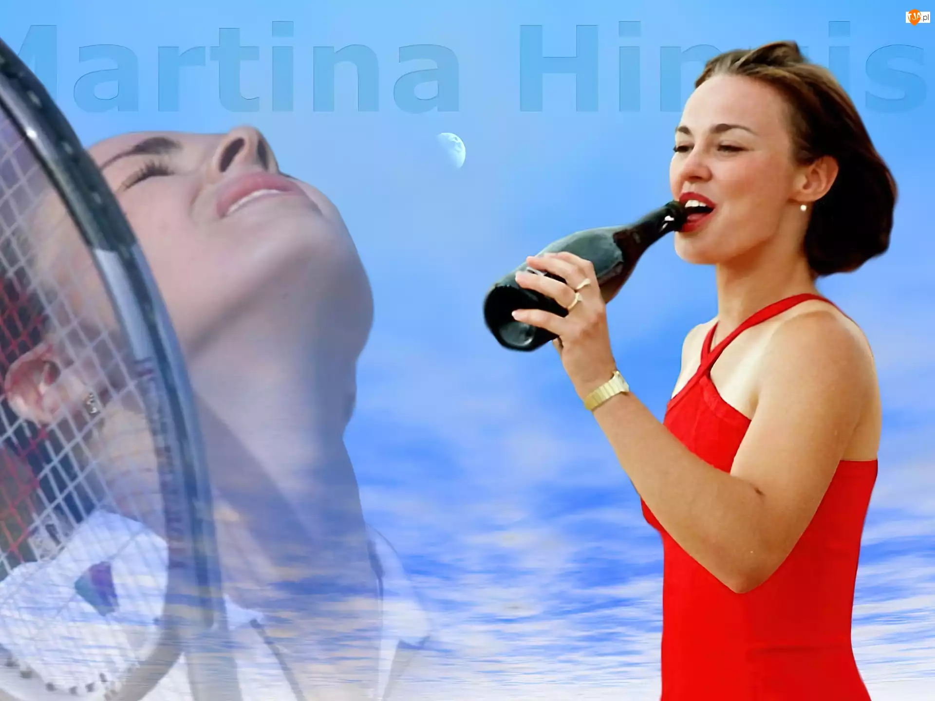 szampan, Tennis, Martina Hingis