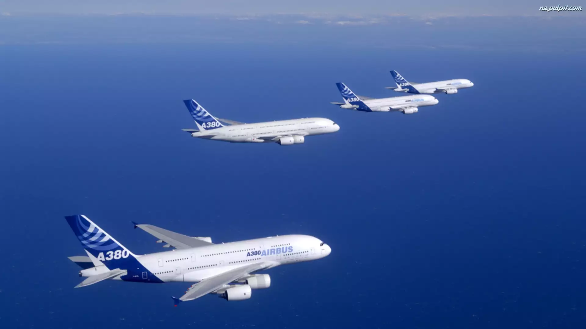 A380, Samoloty, Niebo