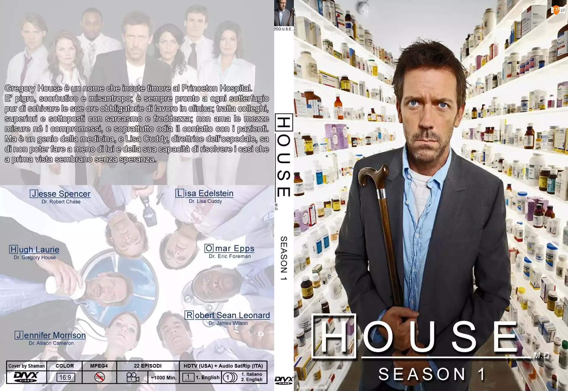 1, Dr. House, Season