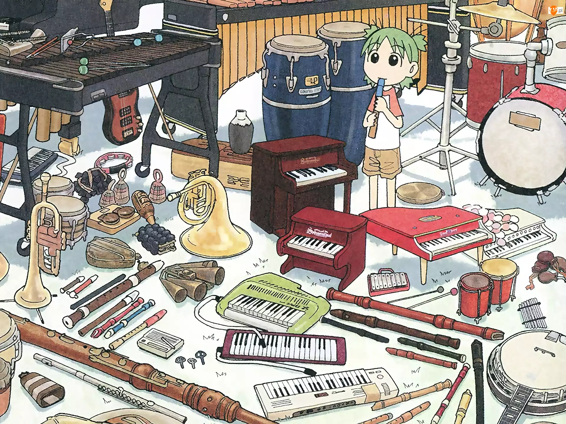 Yotsubato, instrumenty