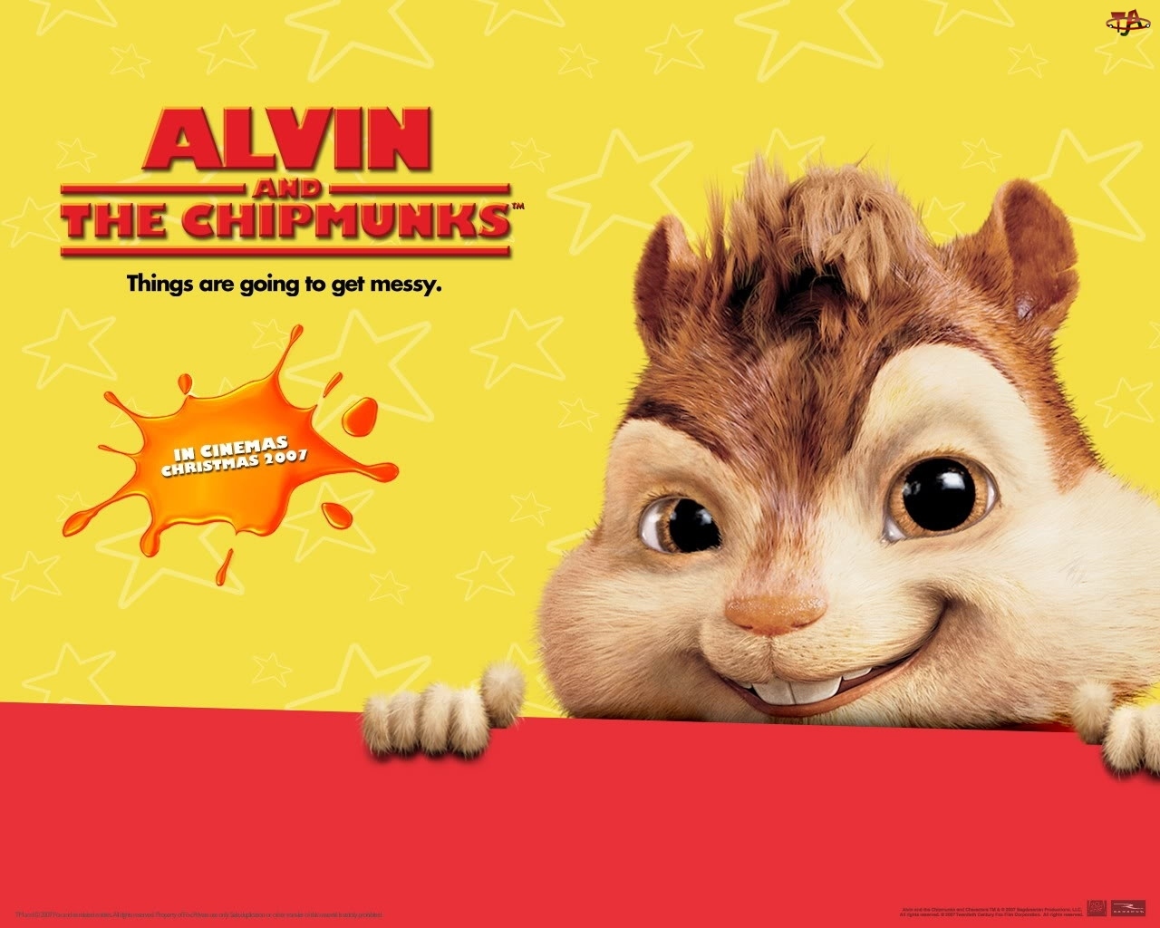 Wiewiórka, Alvin i wiewiórki, Alvin and the Chipmunks