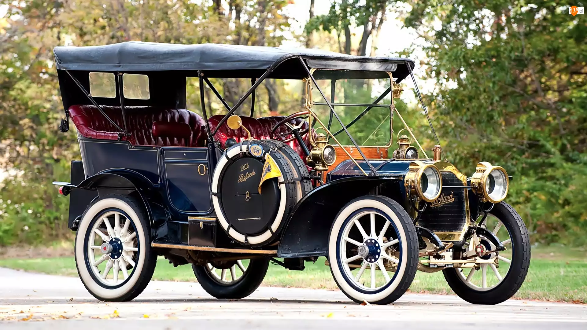 Samochód, 1908, zabytkowy, Packard