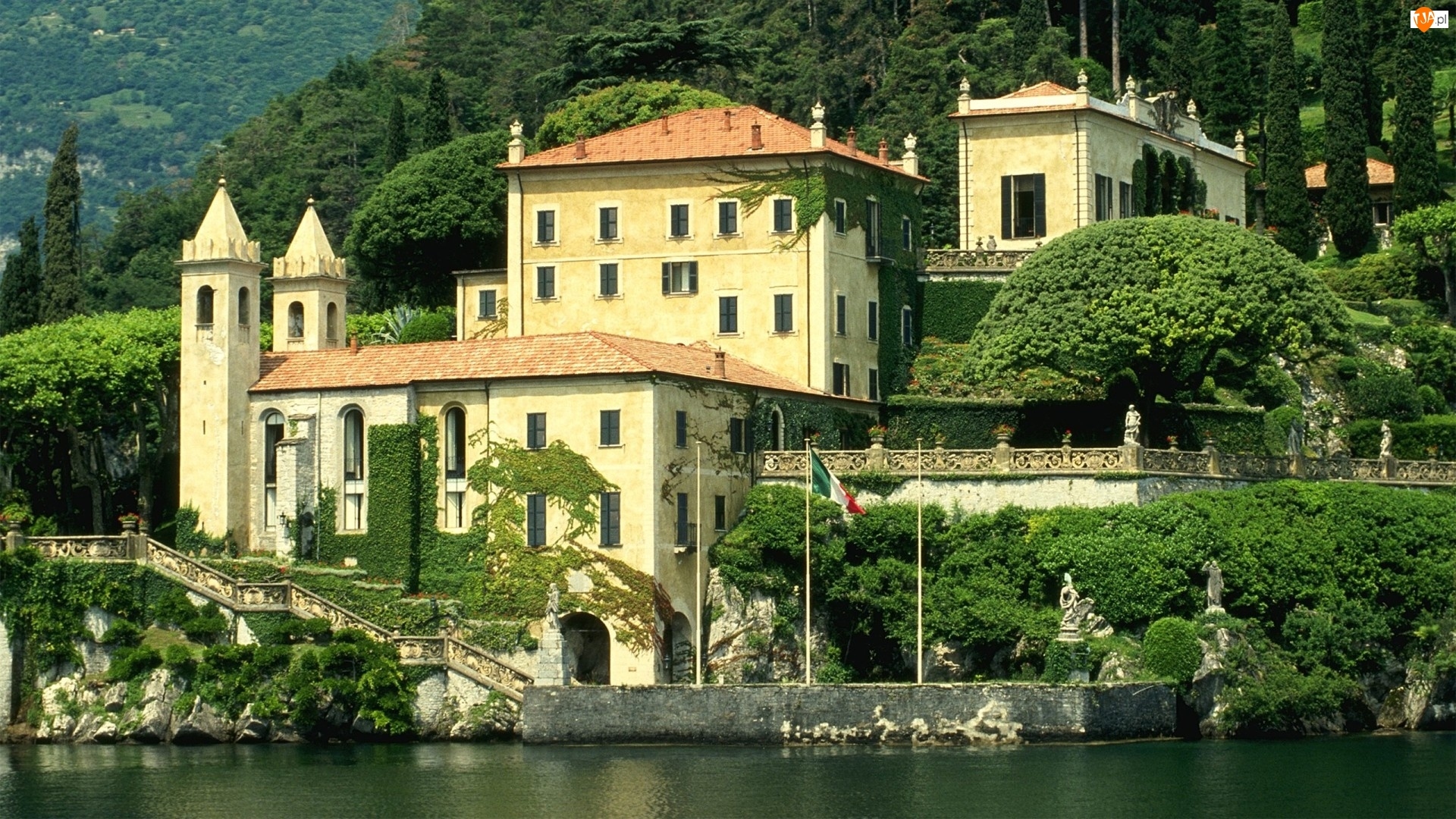 Jezioro, Willa, Włochy