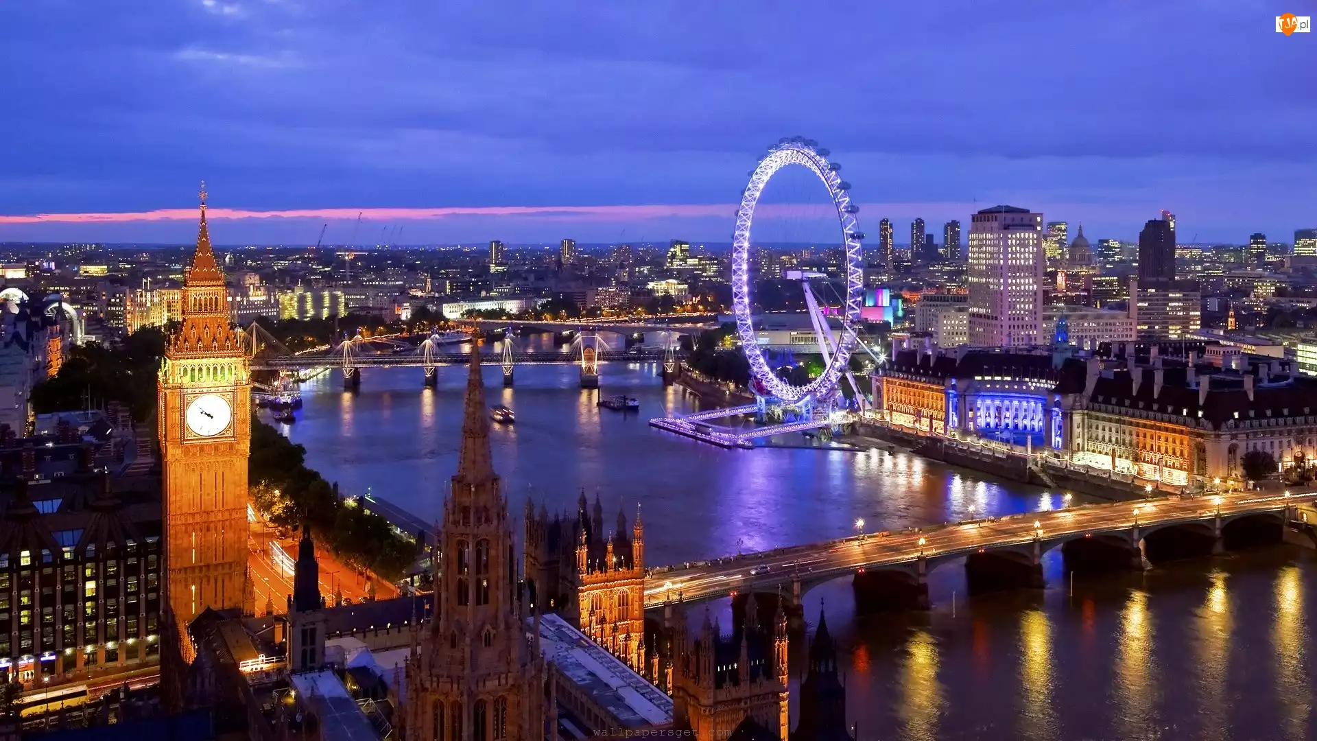 Anglia, Londyn, Panorama