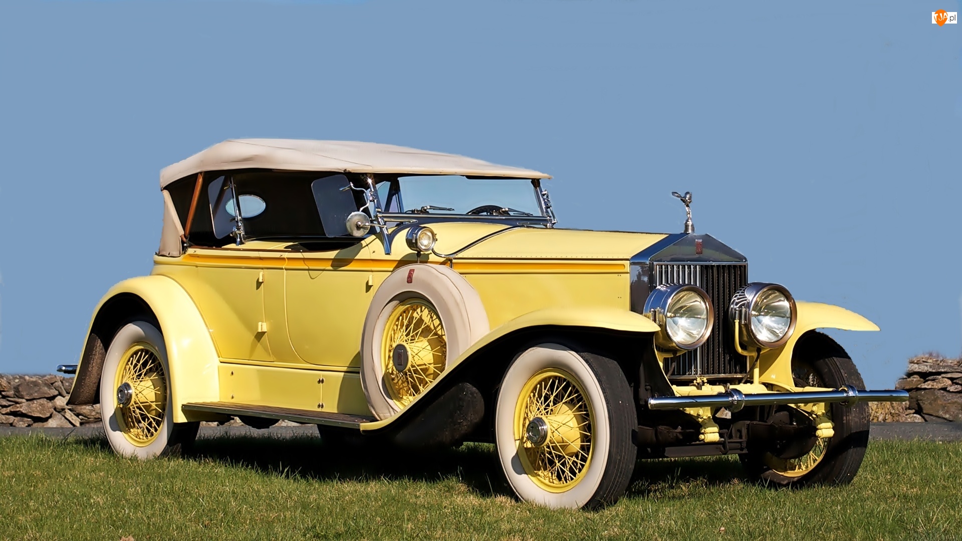 Rolls-Royce, 1929, Zabytkowy, Samochód, Phantom
