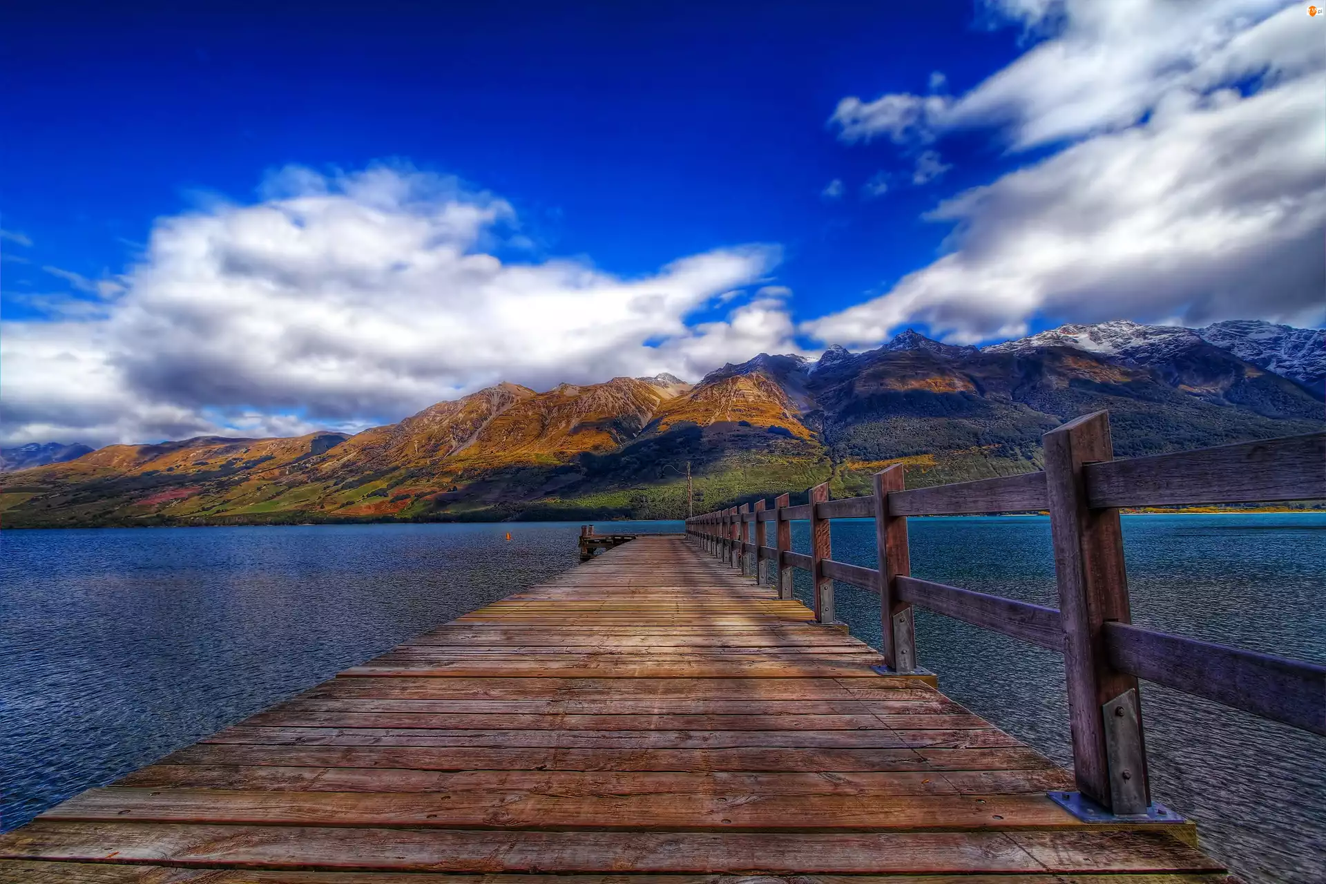 Molo, Nowa Zelandia, Rzeka, Góry