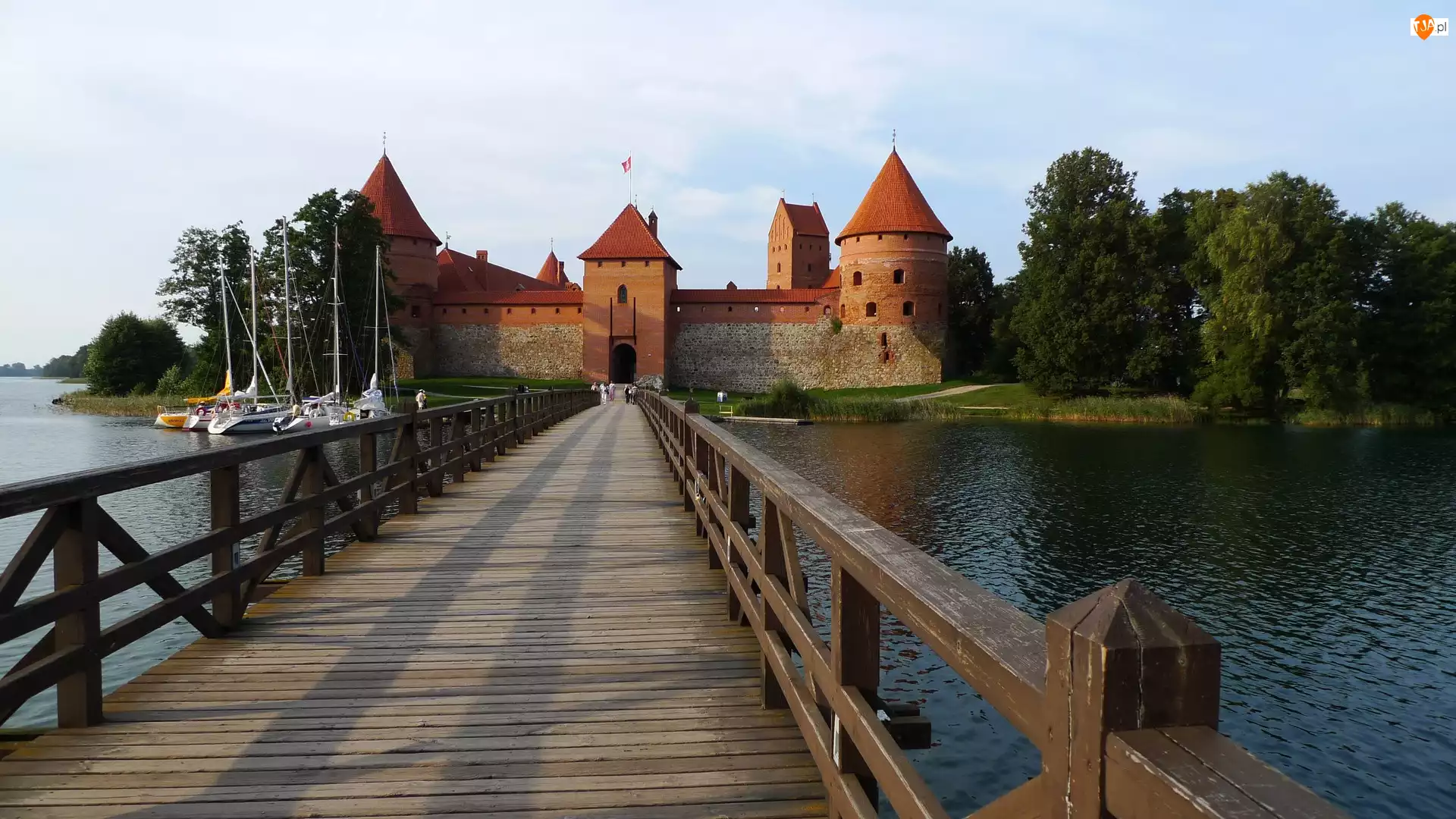 Zamek, Most, Troki, Litwa
