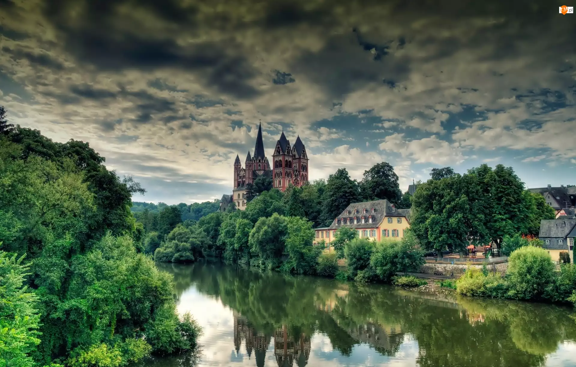 Katedra, Niemcy, Rzeka, Limburg