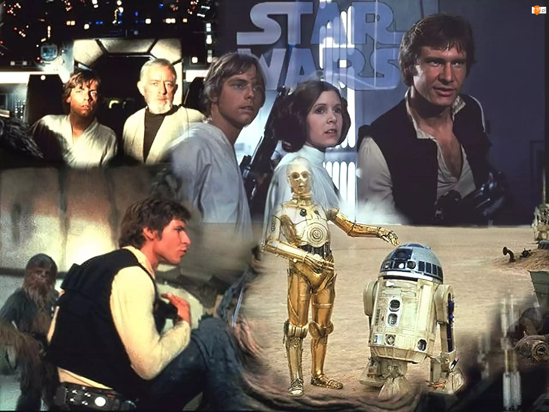 postacie, Star Wars, Mark Hamill, robot