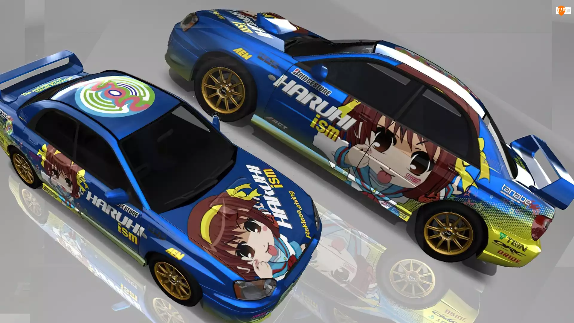 Anime, Subaru Impreza, Itasha