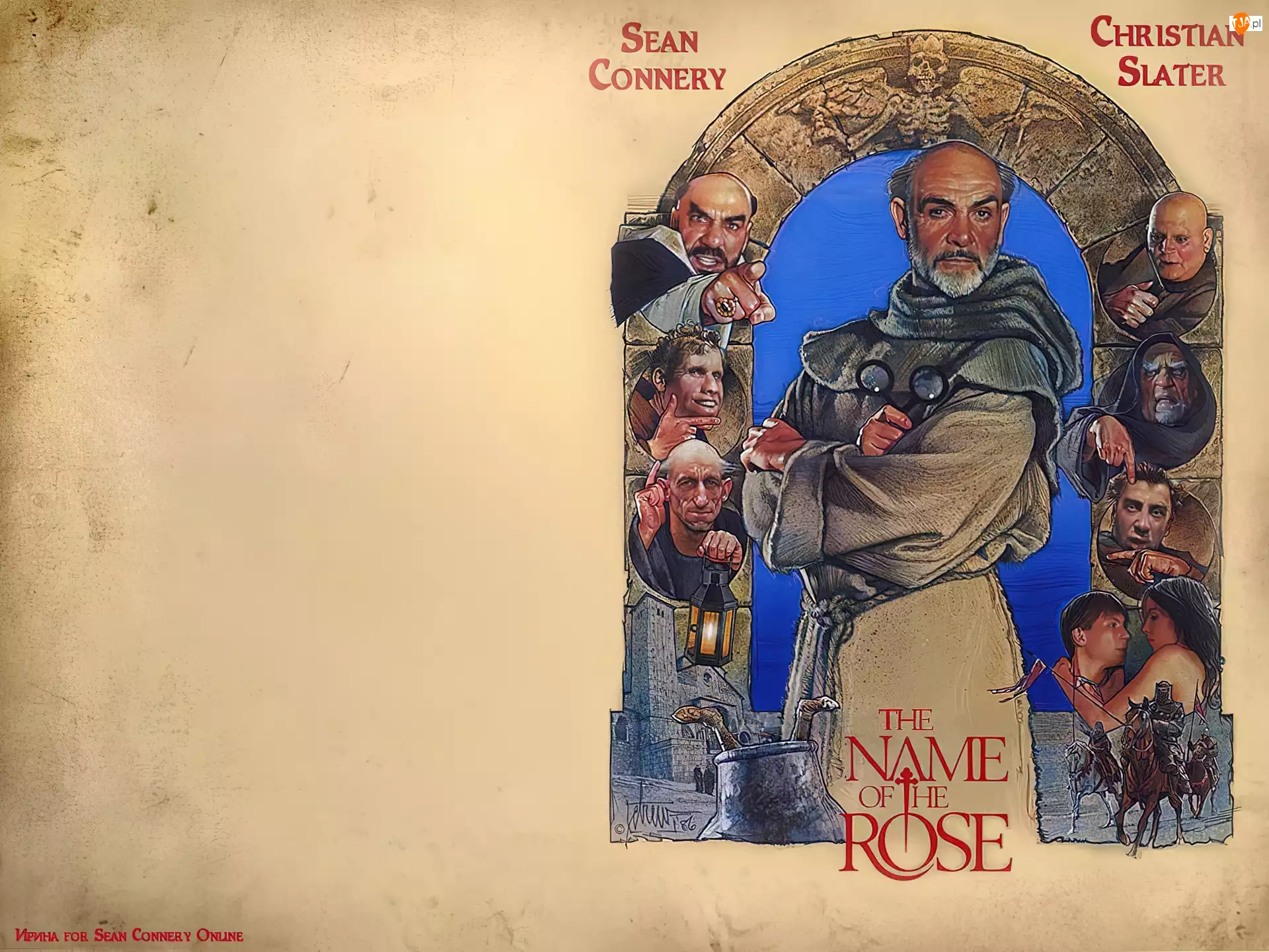 the name of the rose, Sean Connery
