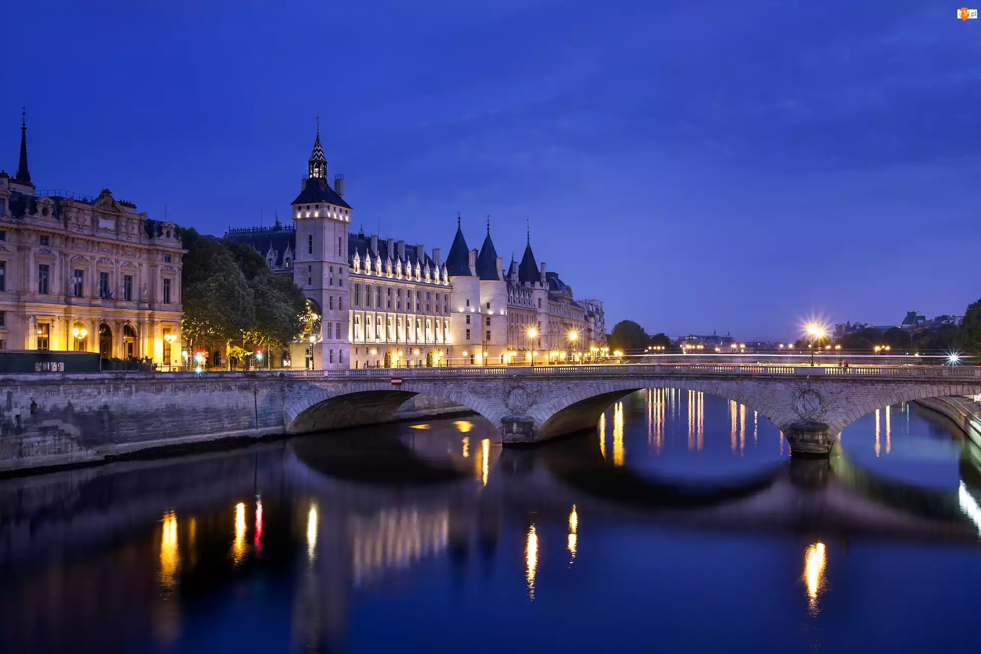 Paryż, Rzeka, Francja, Most