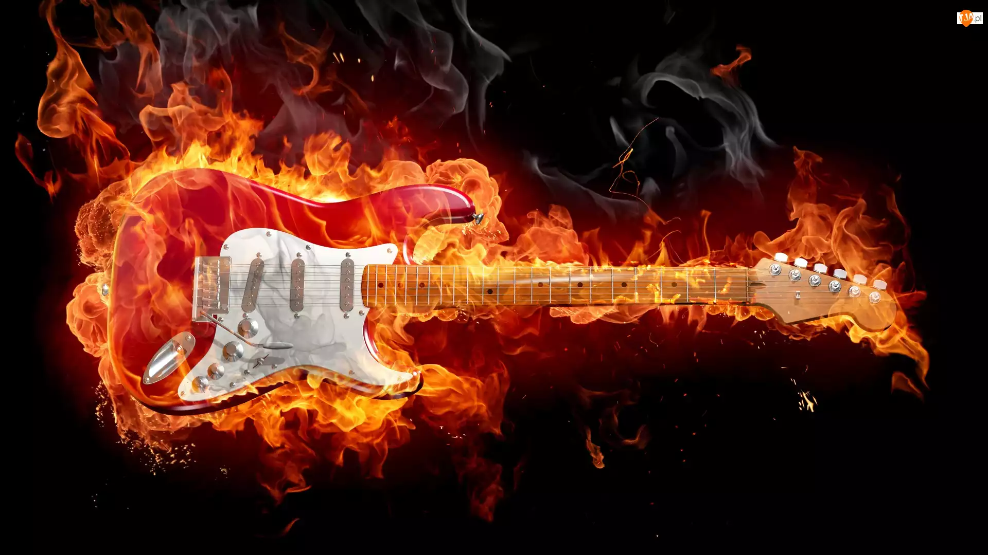 Gitara, Ogień