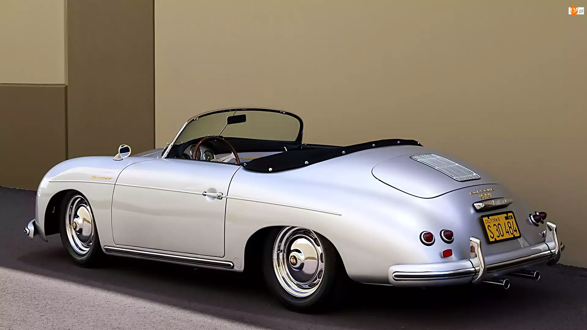 Porsche, 1955, Zabytkowy, Samochód, 356A