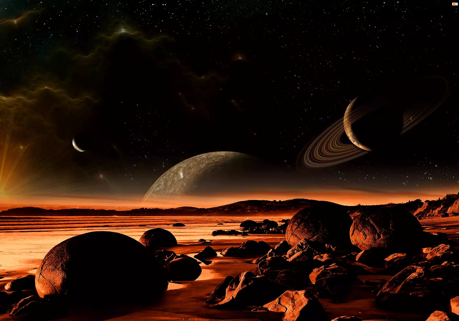 Saturn, Kosmos