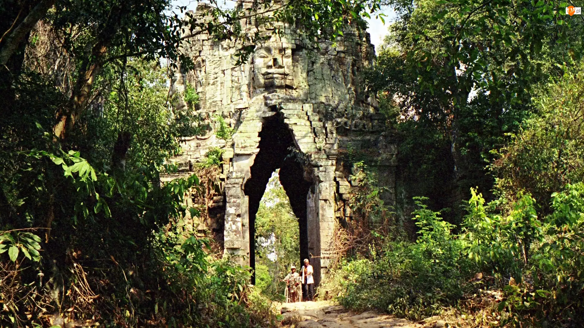Kambodża, Brama, Angkor Thom