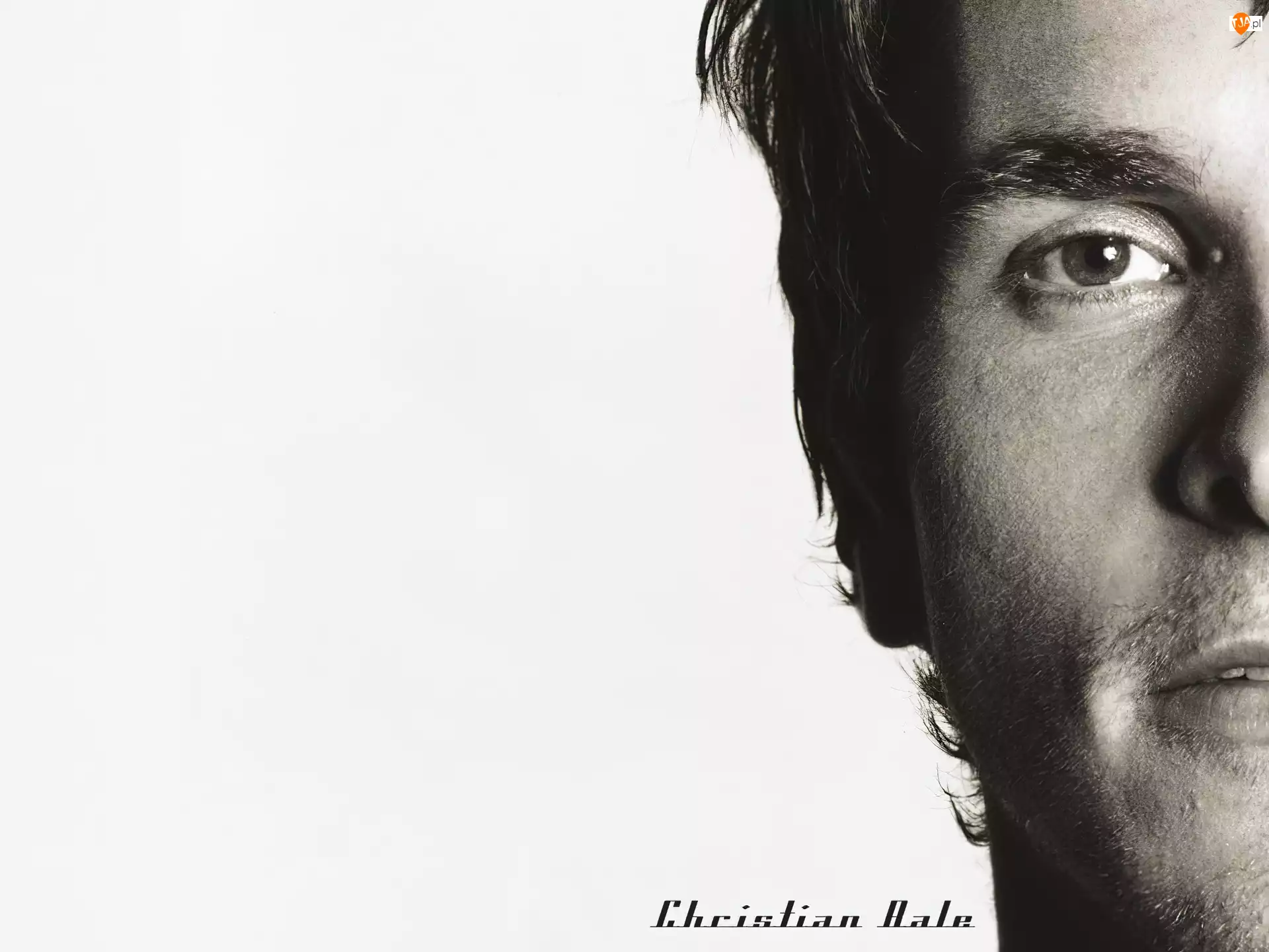 Christian Bale, pół twarzy