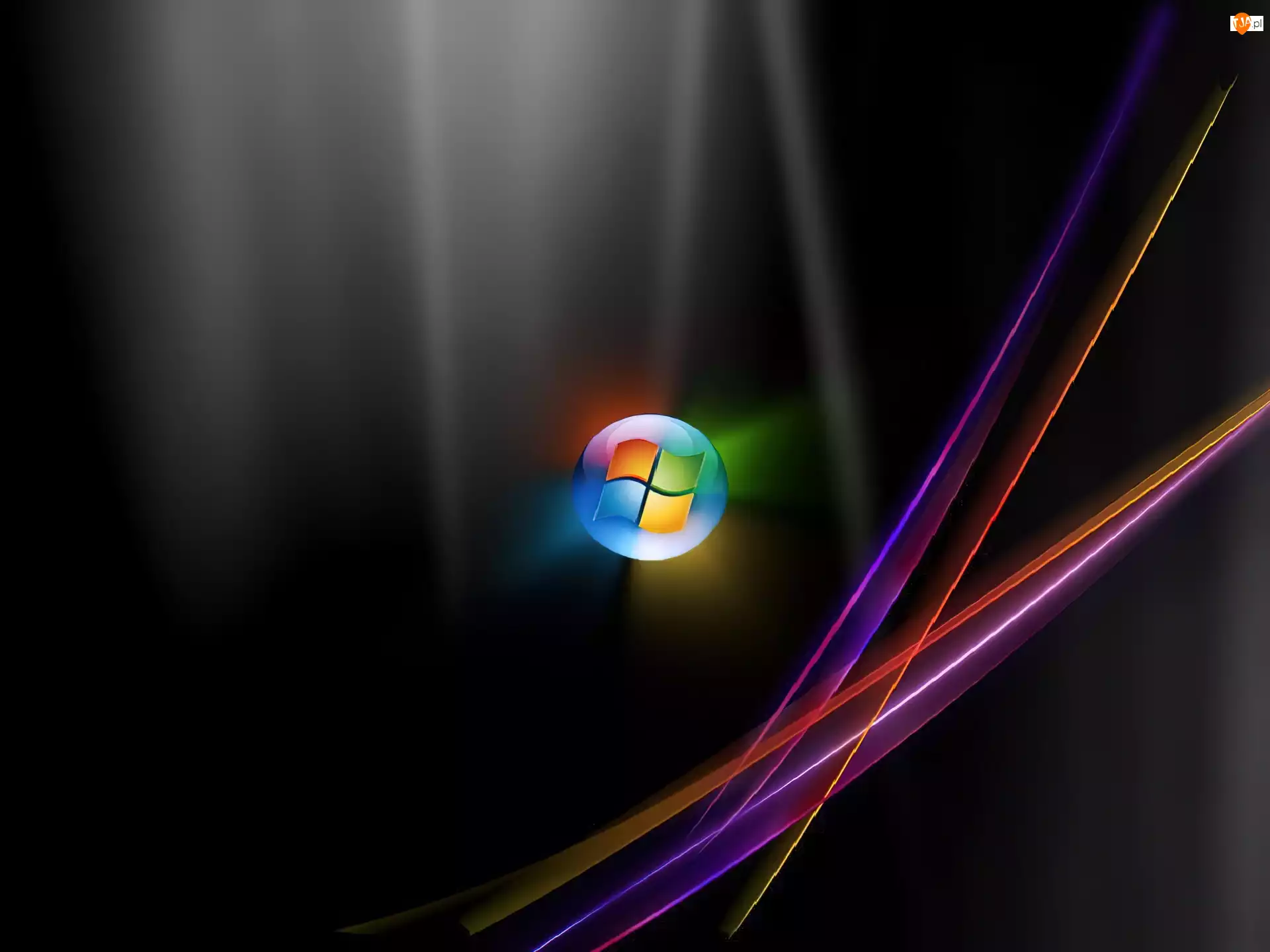 flaga, Windows Vista, microsoft, grafika