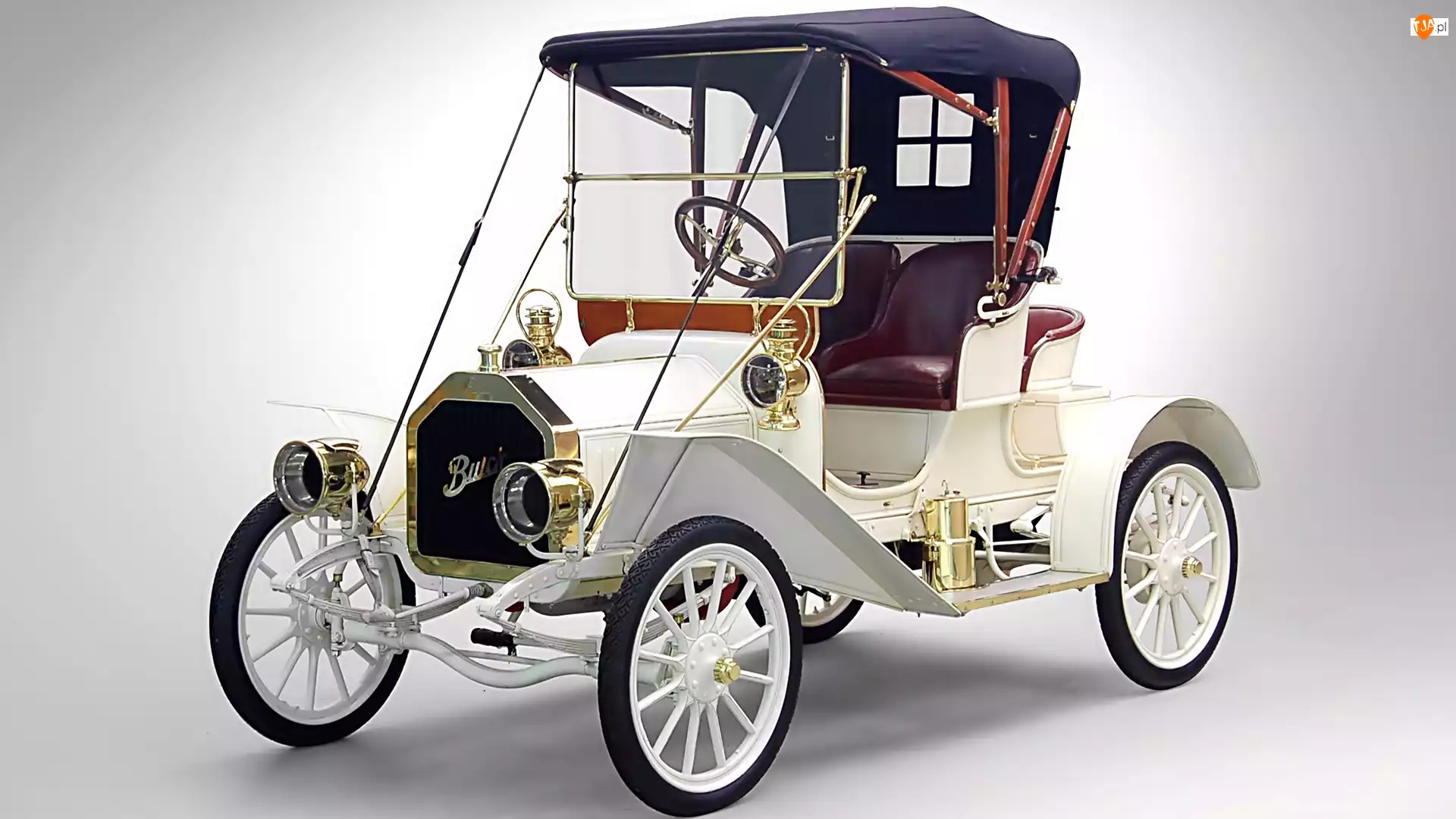 1908, Samochód, Buick, Zabytkowy, 10 Touring