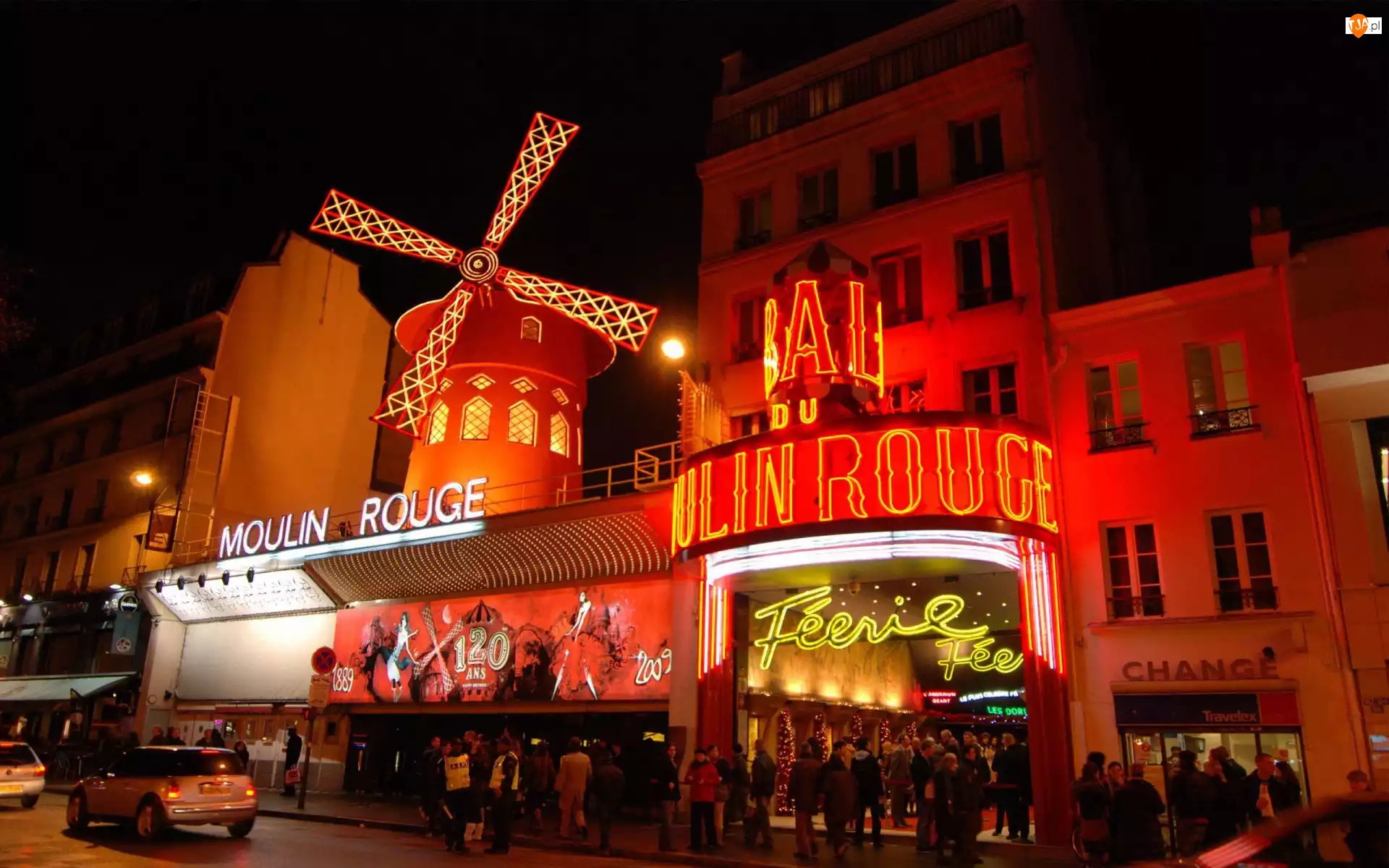 Kabaret, Moulin Rouge, Paryż, Francja