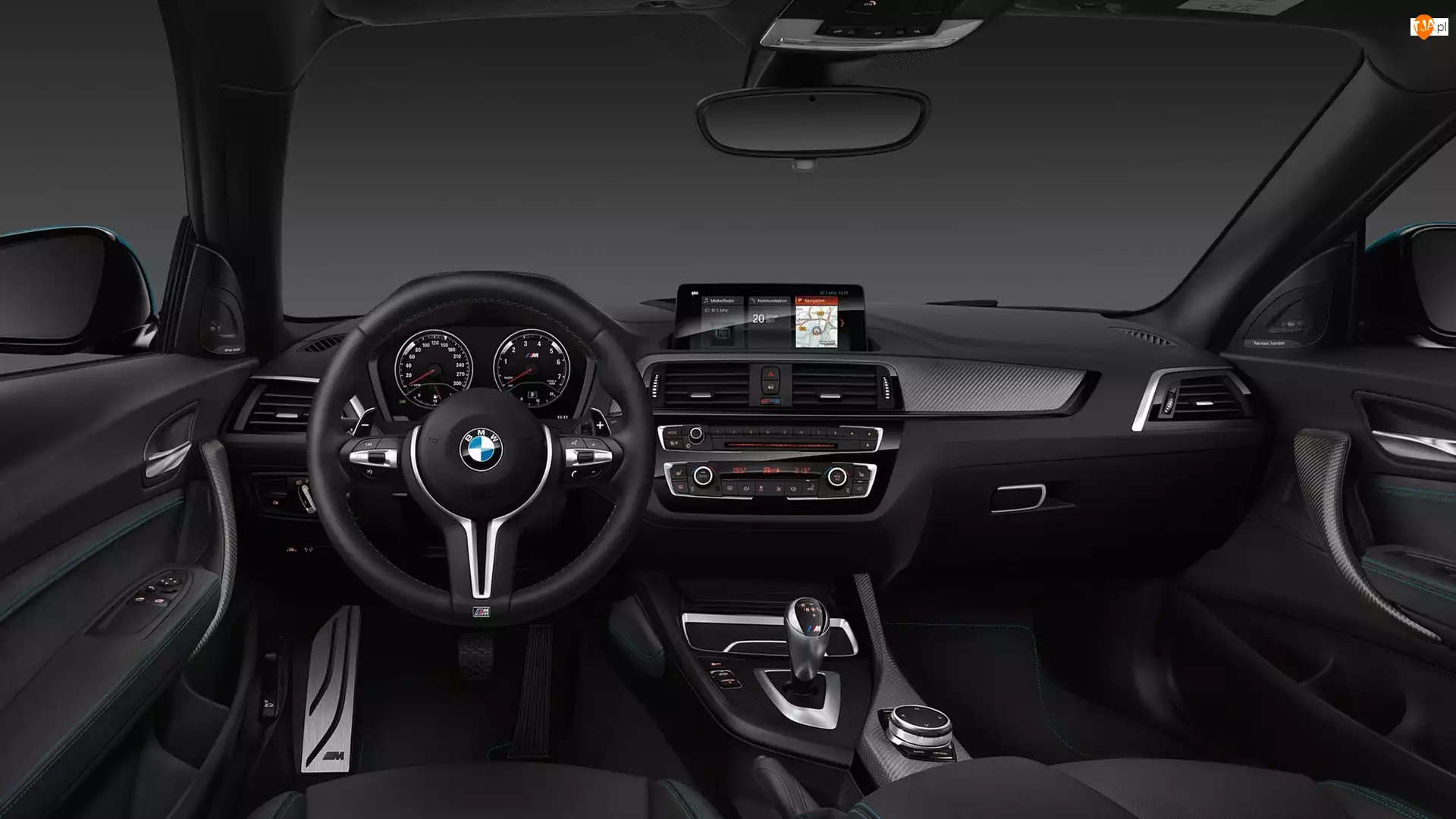 Wnętrze samochodu BMW M2