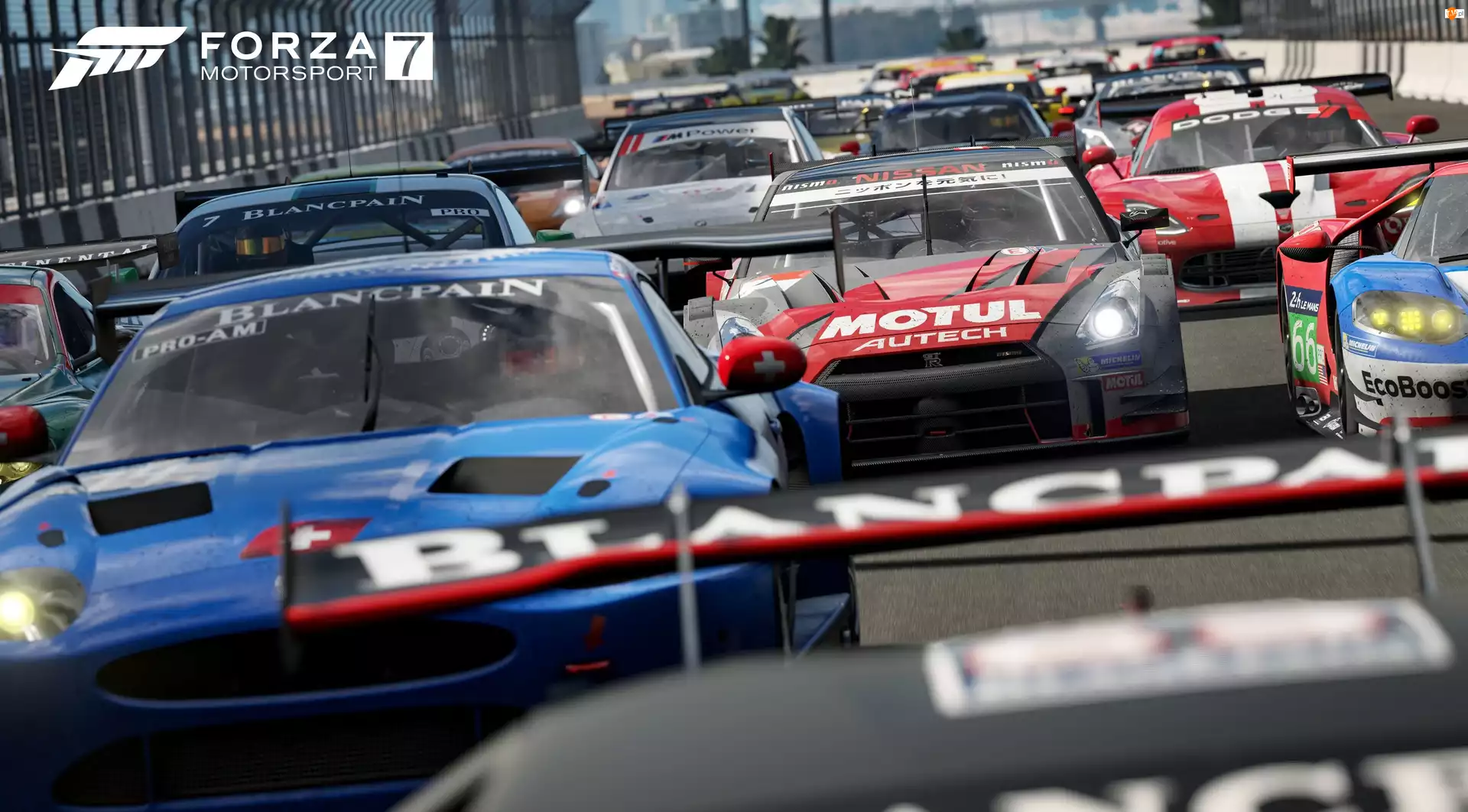 Samochody, Gra, Forza Motorsport 7, Wyścig