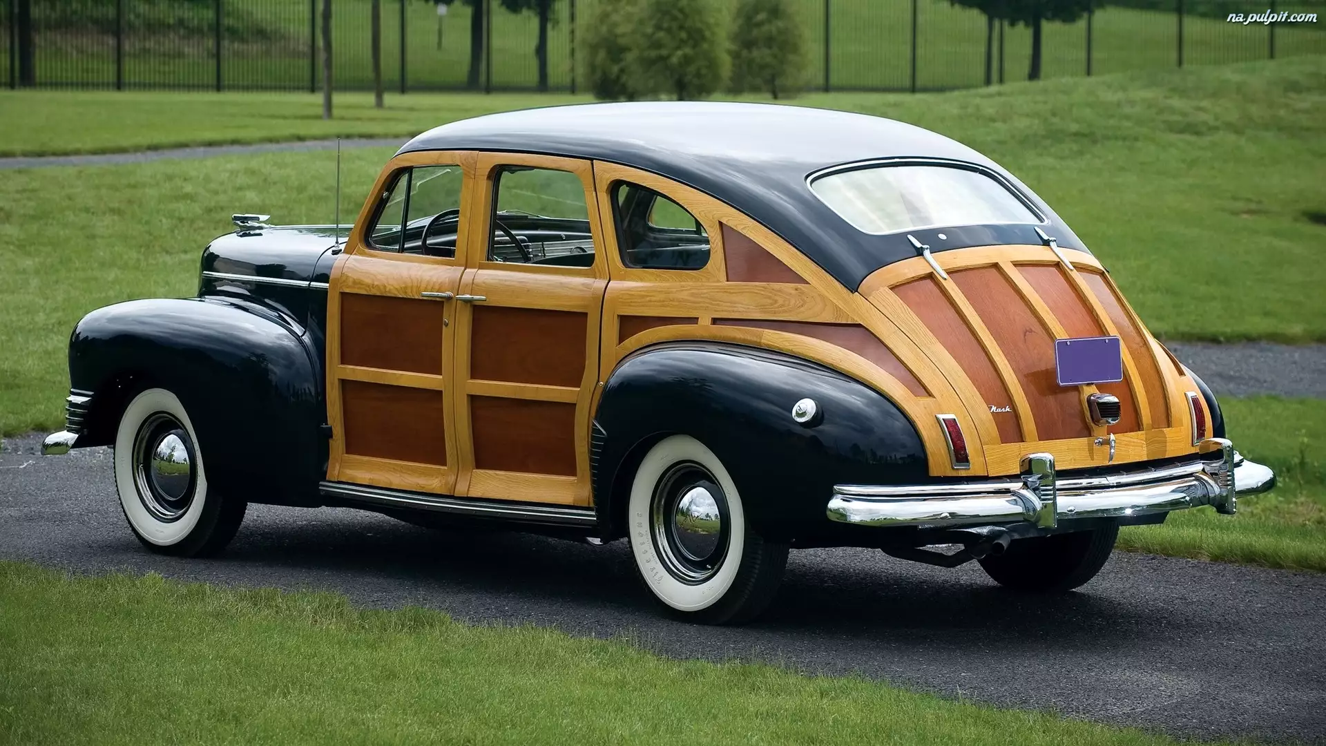 1947, Zabytkowy, Nash Ambassador, Suburban Sedan
