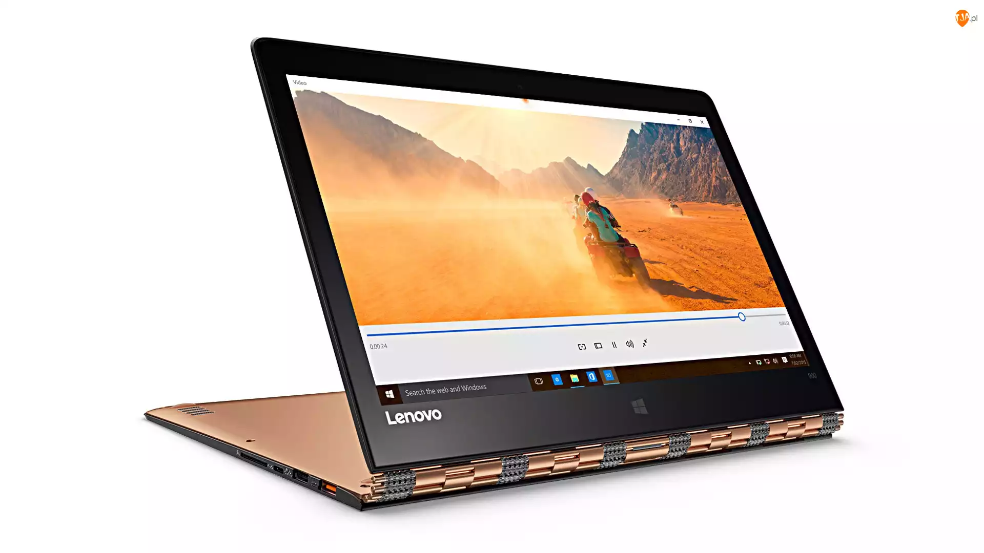 Białe Tło, Laptop, Lenovo Yoga 900 Business Edition